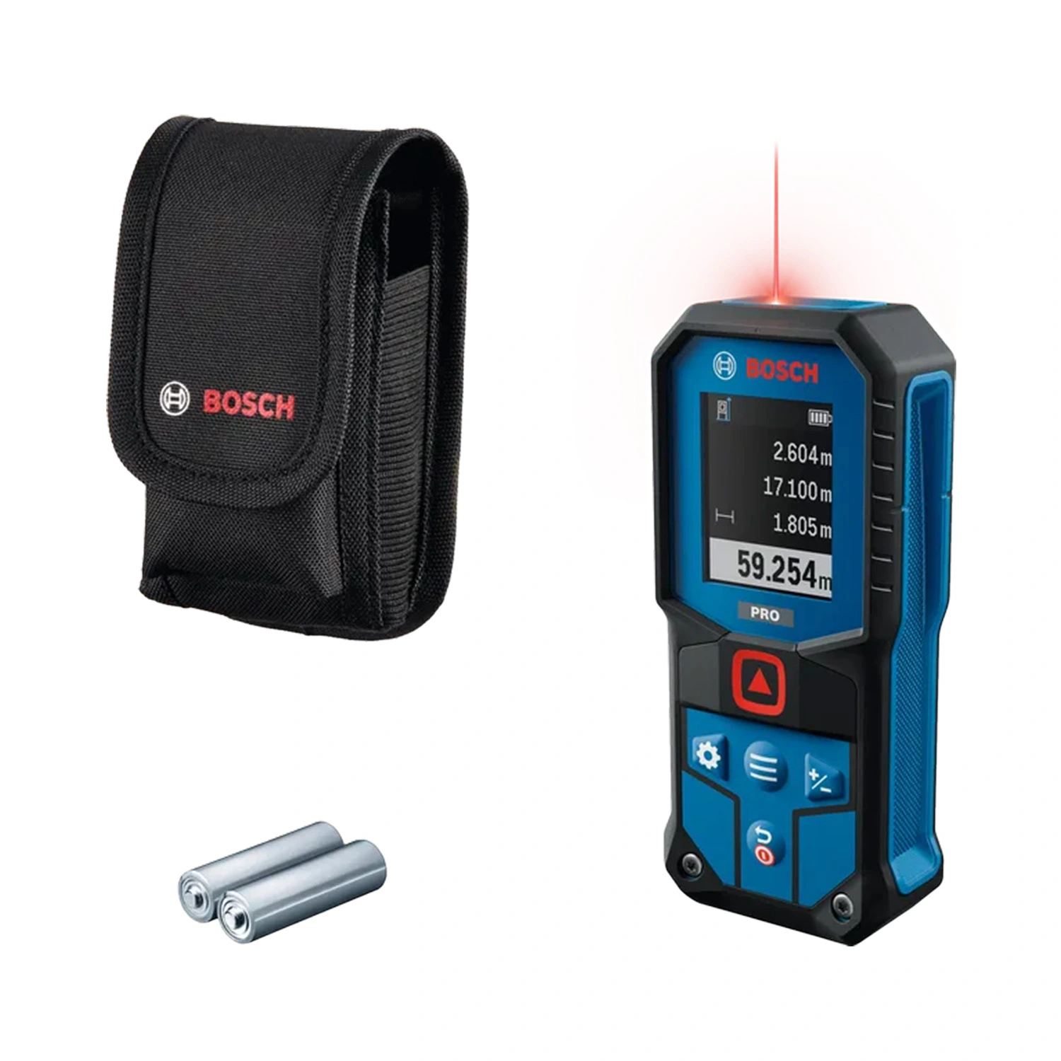 Bosch GLM60-31 Télémètre  dans un étui - 60 m - vert - IP65