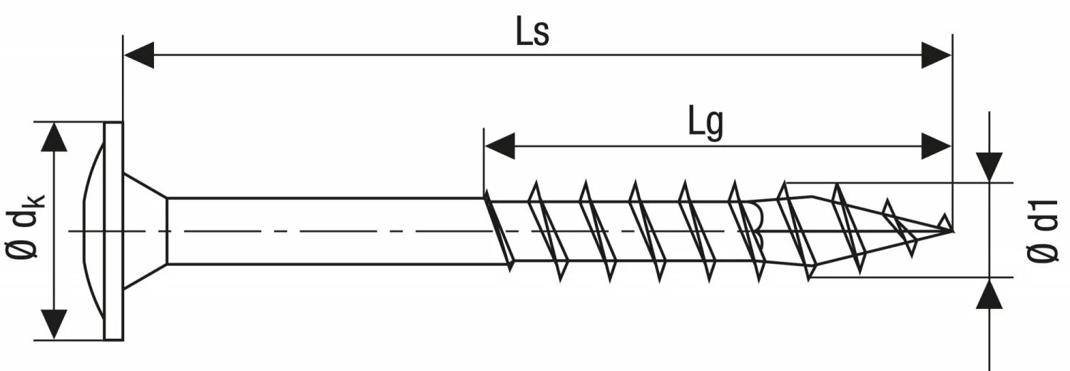 SPAX Houtconstructieschroeven discuskop - deeldraad -T30 - 6.0x140 mm(100st)-image