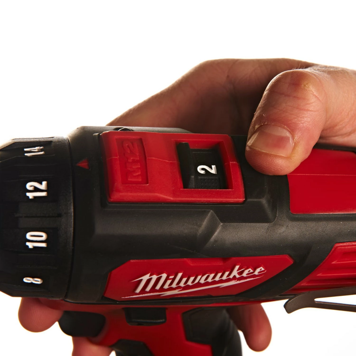 Milwaukee M18 BDD-202C - Set perceuse visseuse Li-Ion 18V (2x batterie 2.0Ah) dans mallette - 60Nm-image