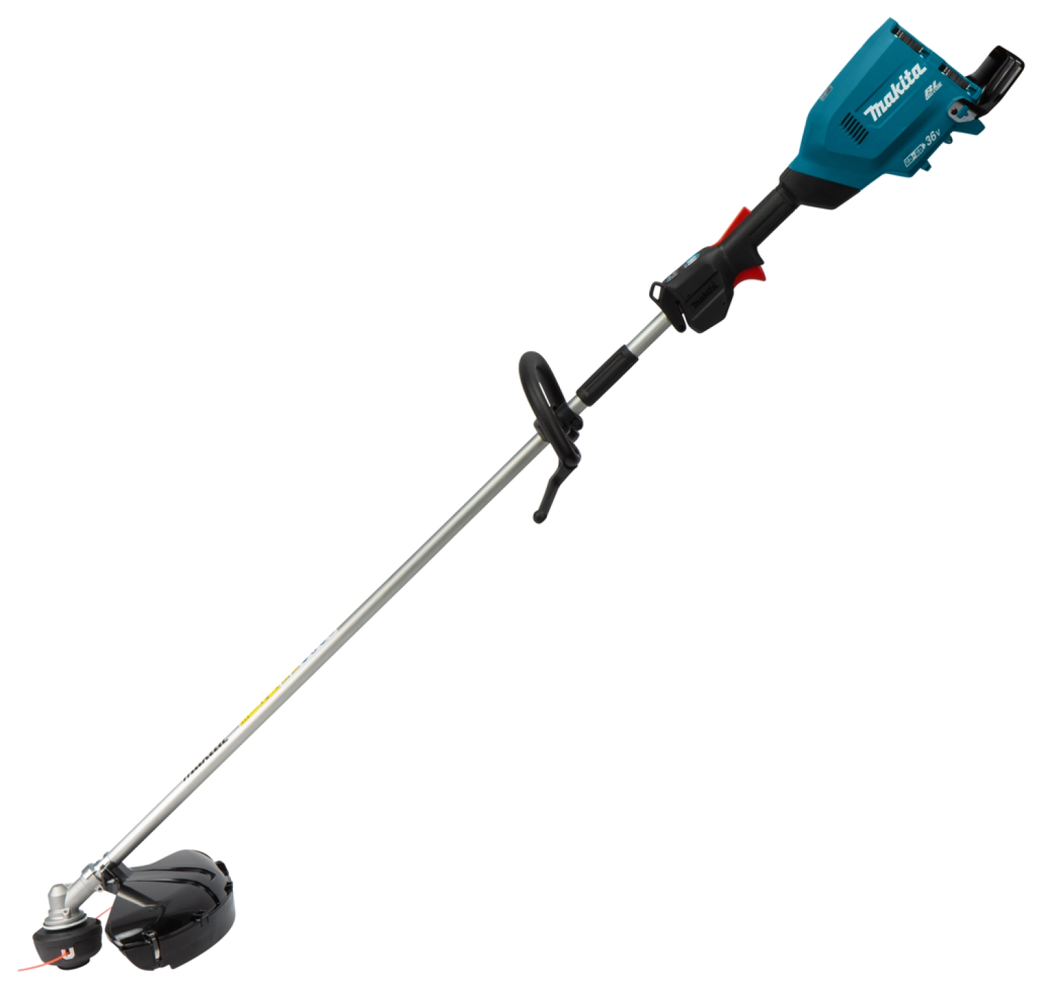 Makita DUR369LZ - Débroussailleuse / coupe herbe sans-fil - 36V (2 x 18V) Li-ion - machine seule - Poignée D - Koolbrushless-image