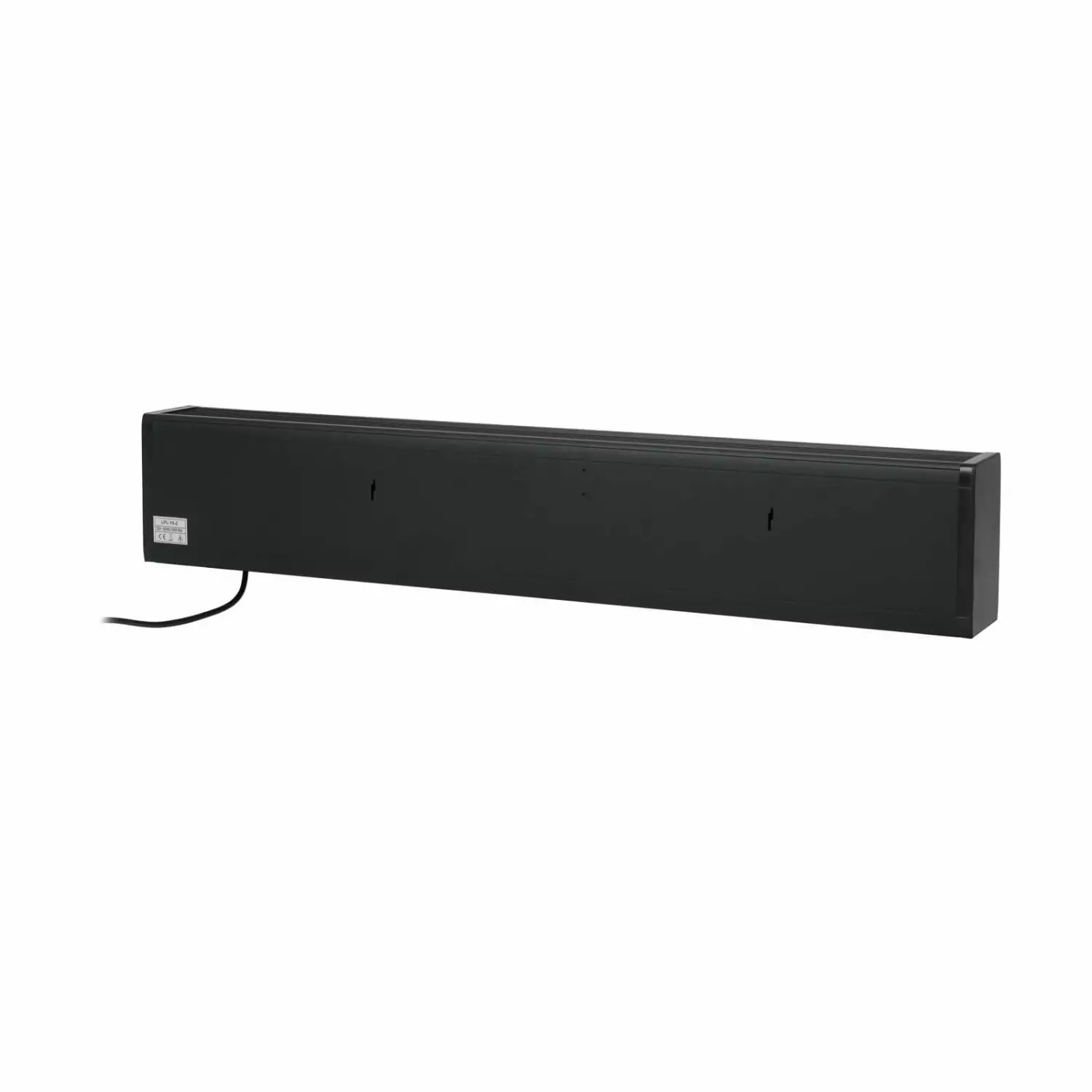 EUROM Alutherm Baseboard 1500 Wi-Fi Black Chauffage par convection - 1500W - 60m3-image