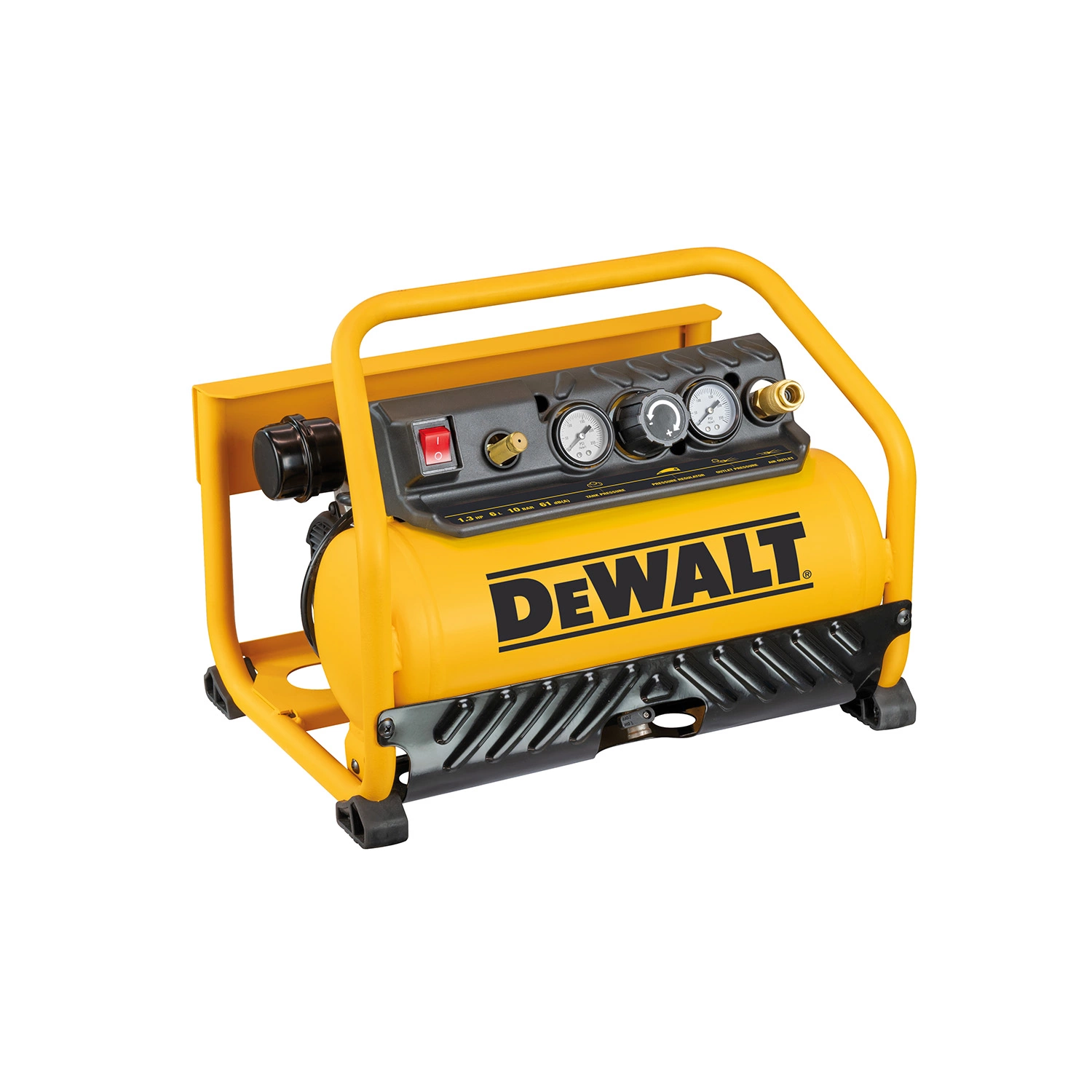 DeWALT DXCMS156RE stille olievrije compressor - 6L - 10 bar-image