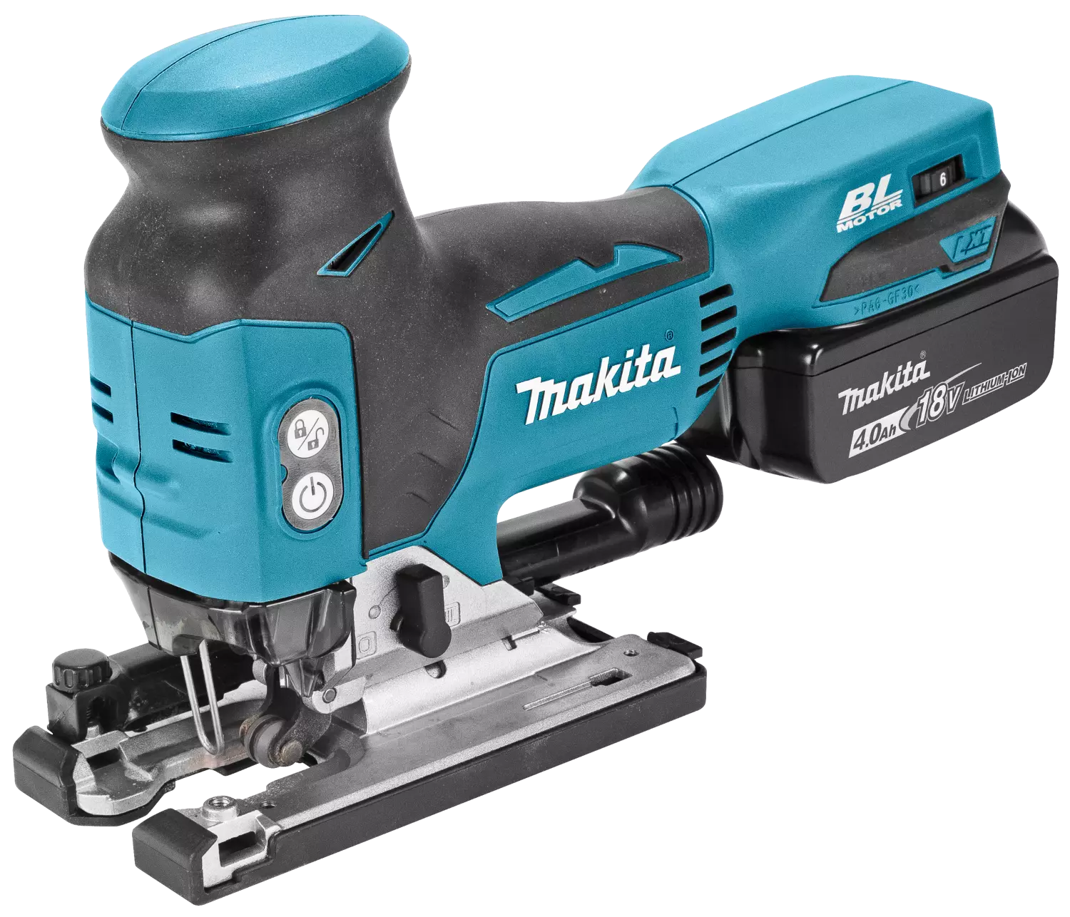 Makita DJV181RMJ 18V Li-Ion Accu decoupeerzaag set (2x 4.0Ah accu) in Mbox - T-greep - variabel - koolborstelloos-image