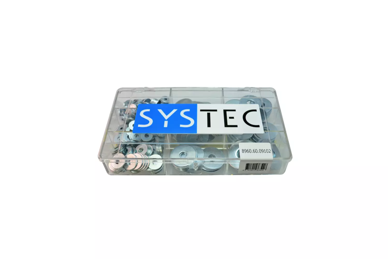 Systec Assortimentskoffer met carrosserieringen - verzinkt (455st)