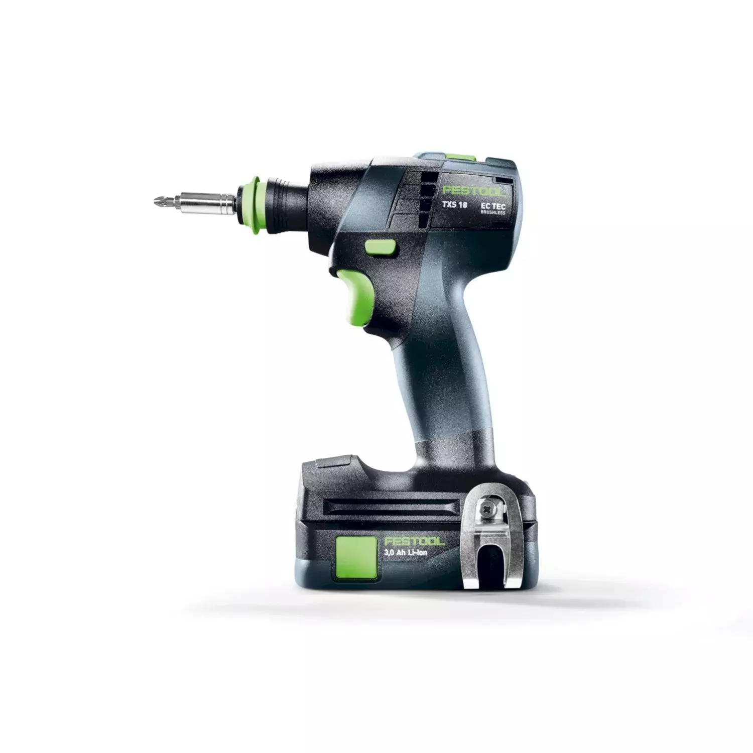 Festool TXS 18 C 3,0-Set 18V Li-Ion accu schroefboormachine incl. bitset (2x 3,0Ah) in systainer - 40Nm-image