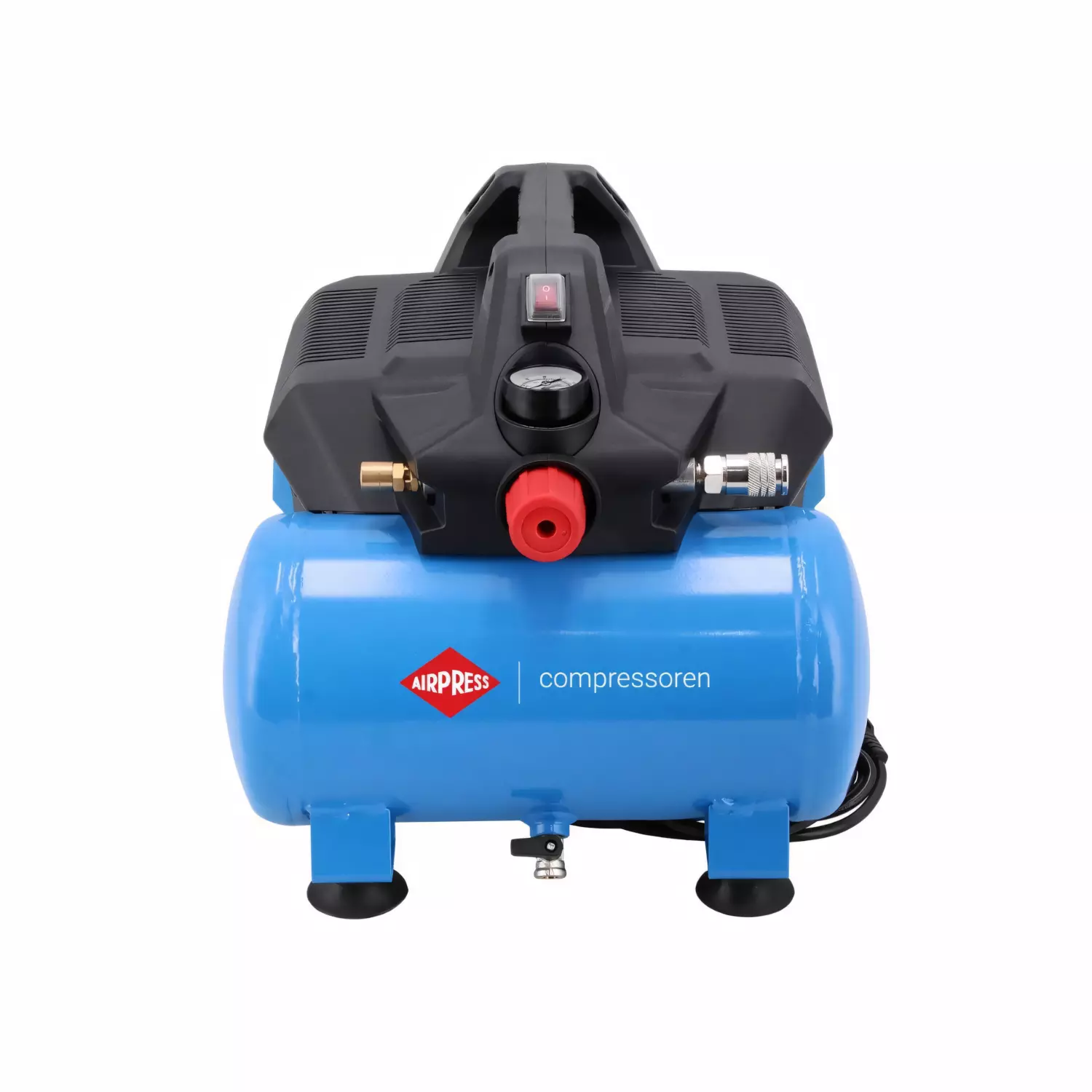 Airpress LMO 6-126 compresseur silencieux - Sans huile - 8 bars - 88 l/min - 6 L-image