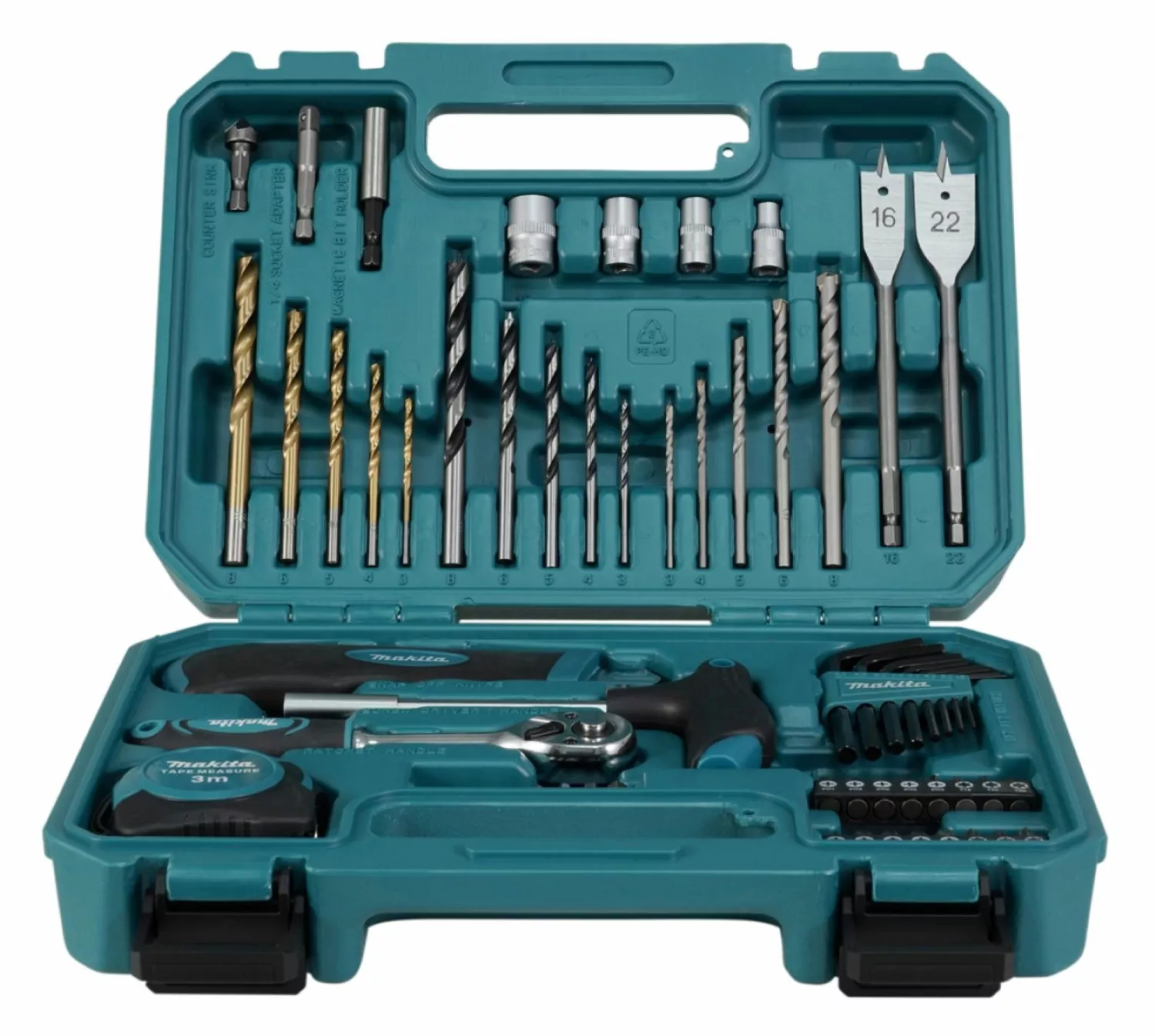 Makita E-15095 Kit d'outils - 60 pièces-image