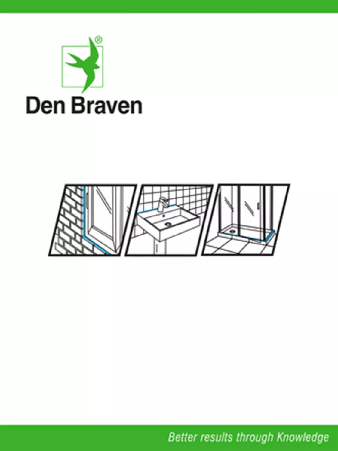 Zwaluw Den Braven 30618950 Silicone-NO + Sanitary Peinture murale-image