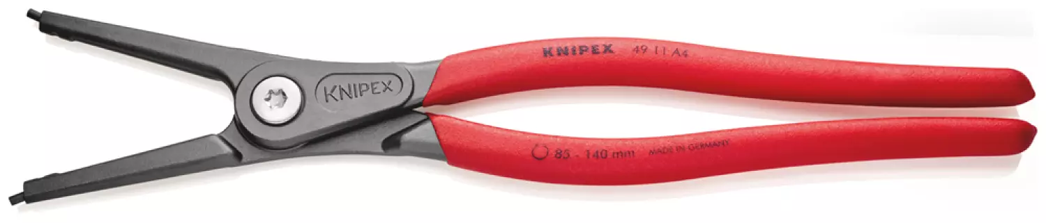 Knipex 4911A4 Precisie Borgveertang voor buitenringen - Assen - 85-140 x 320mm-image
