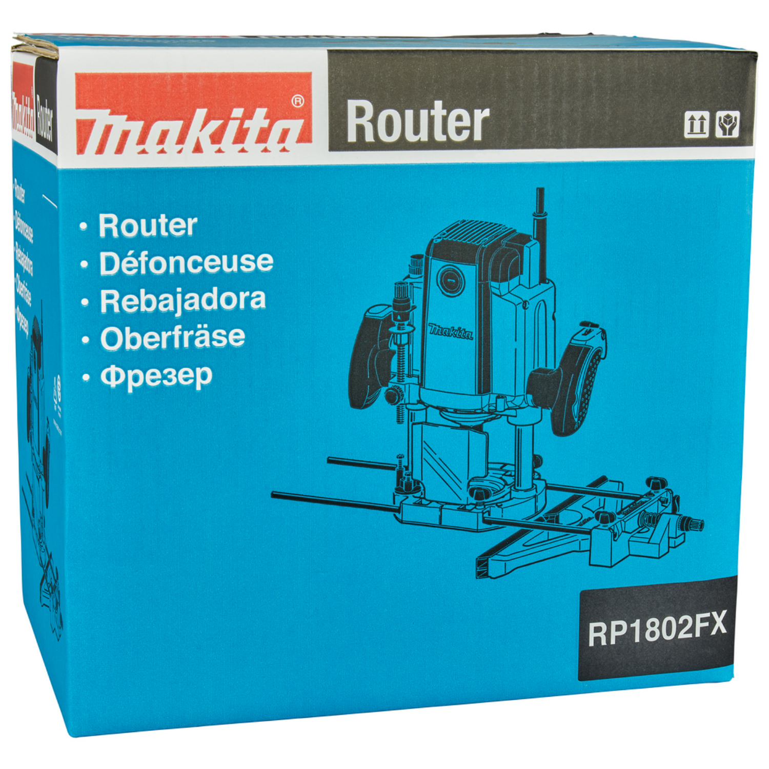 Makita RP1802FX04 Fraiseuse à bois - 1850W - 12mm-image