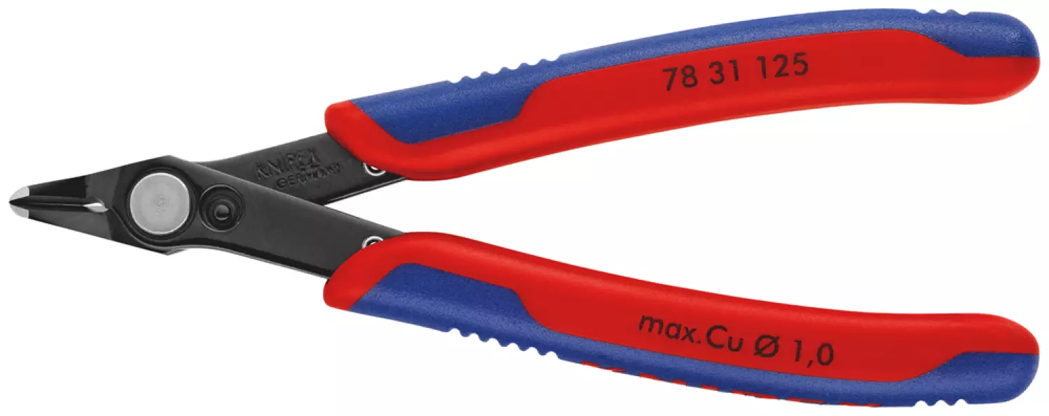 Knipex 7831125 Super-Knips Precisie Zijsnijtang - Elektronica - 125mm-image