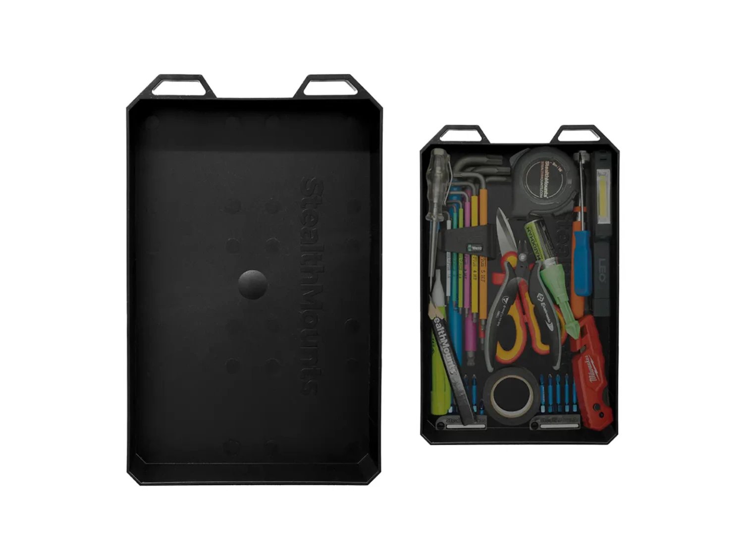 StealthMounts Sorteer tray PAC-TRY-BLK-1-1 Open PacTray - voor PACKOUT-image