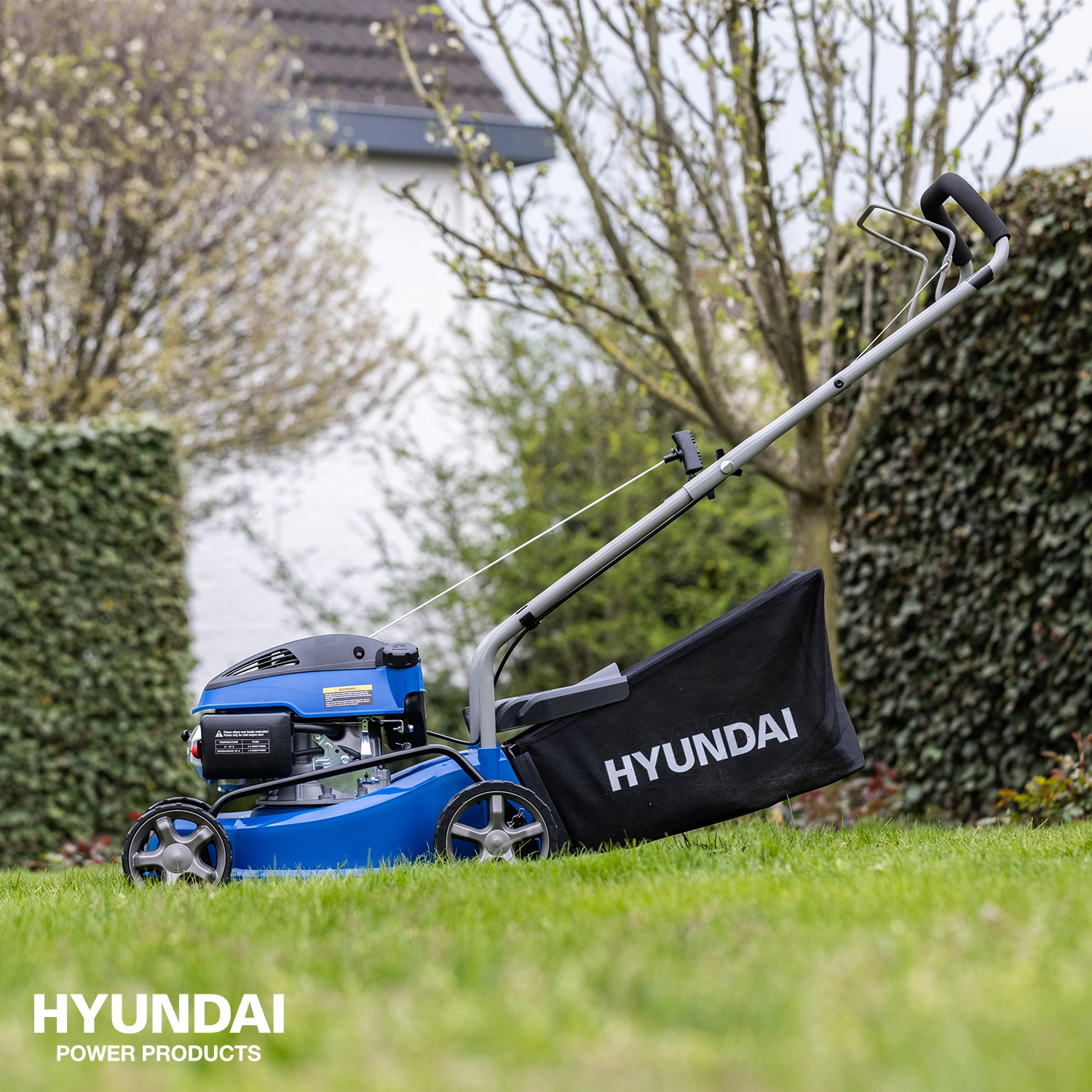 Hyundai 57021 Benzine grasmaaier - 79,8cc - 4-takt - 400mm-image