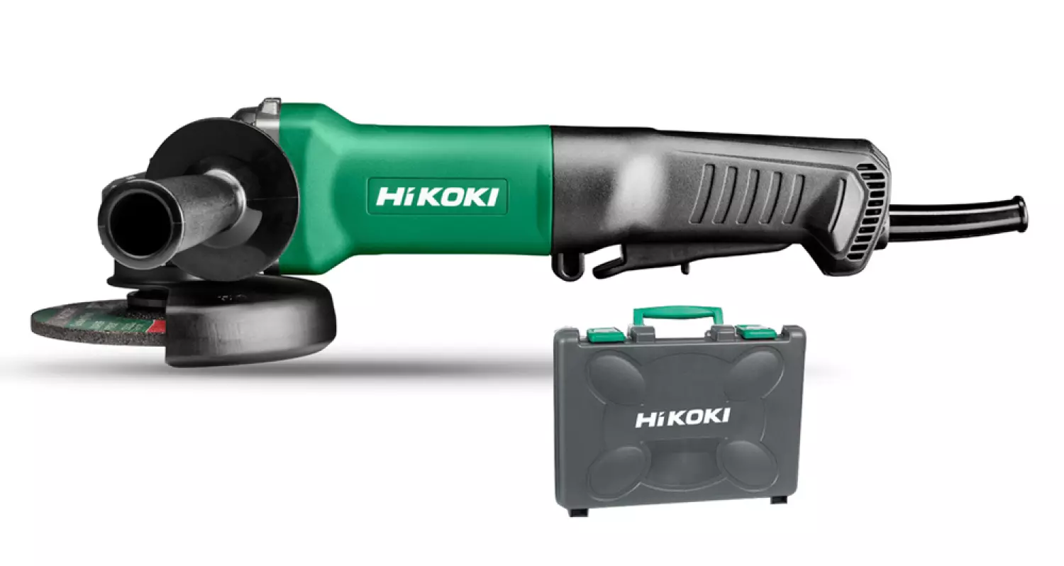 HiKOKI G13SE3YZZ Haakse slijper in kunststof koffer - 1400W - 125mm-image