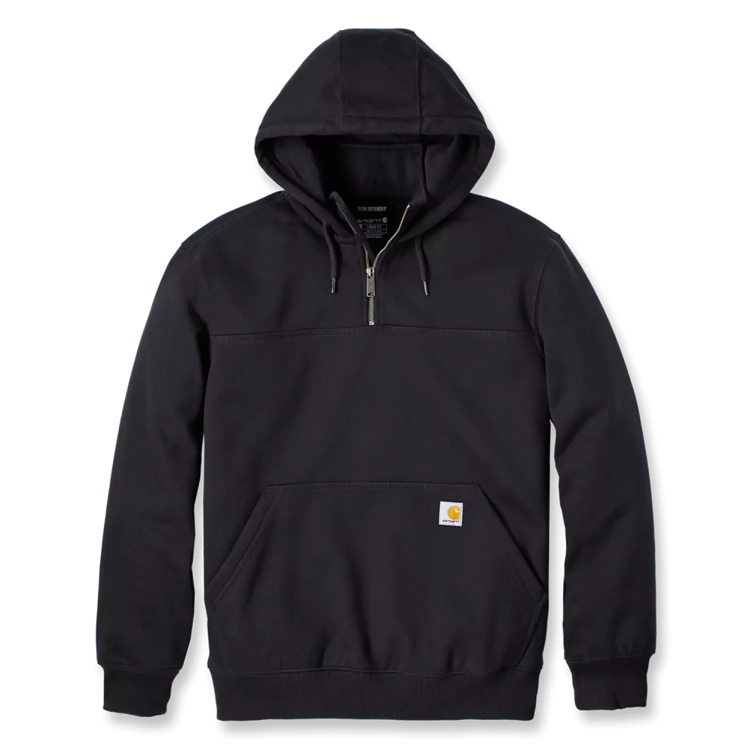 Carhartt Heavyweight Quarter-Zip Sweatshirt Black - L-image