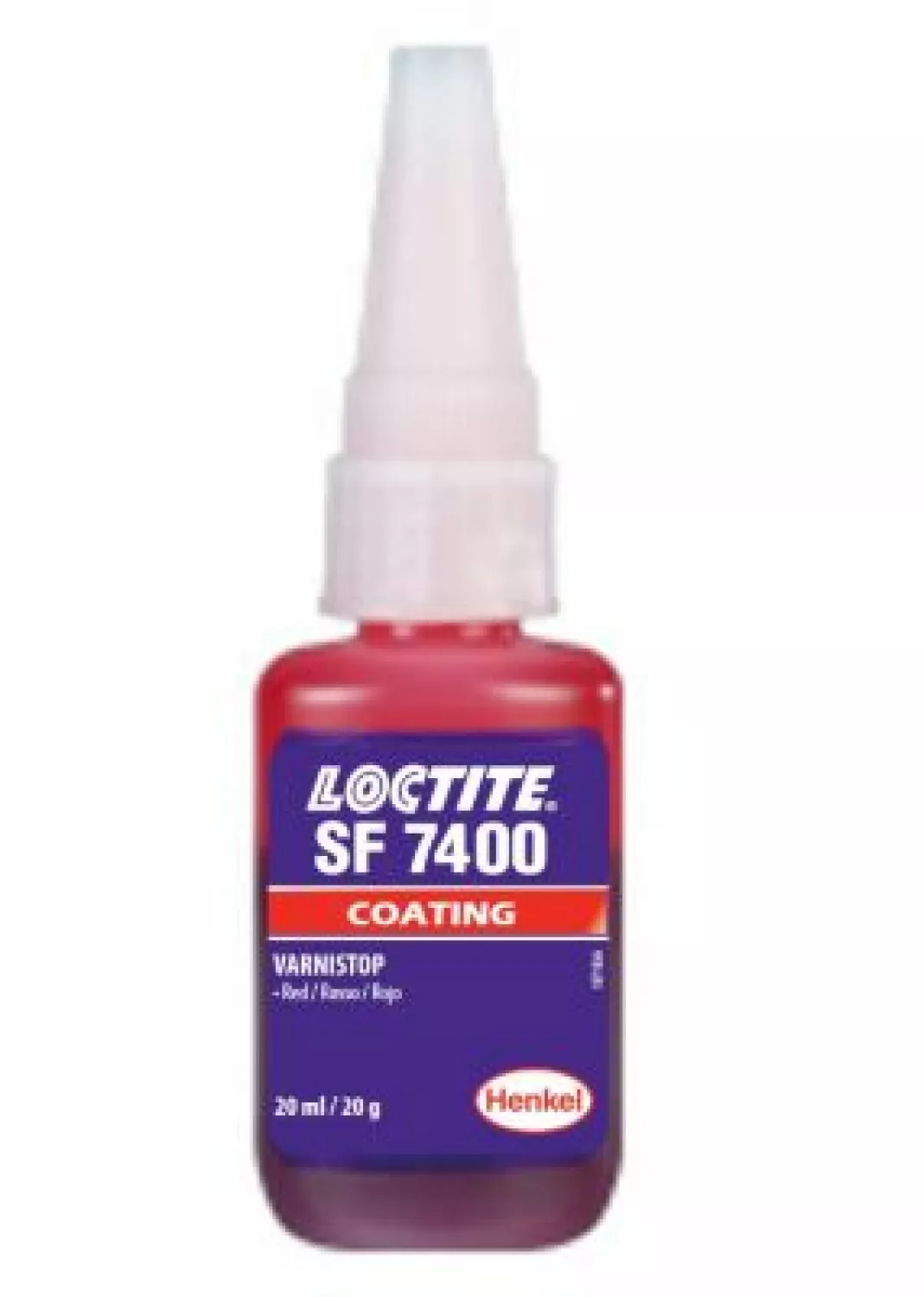 LOCTITE SF 7400 - Donkerrode zegellak op oplosmiddelbasis-image