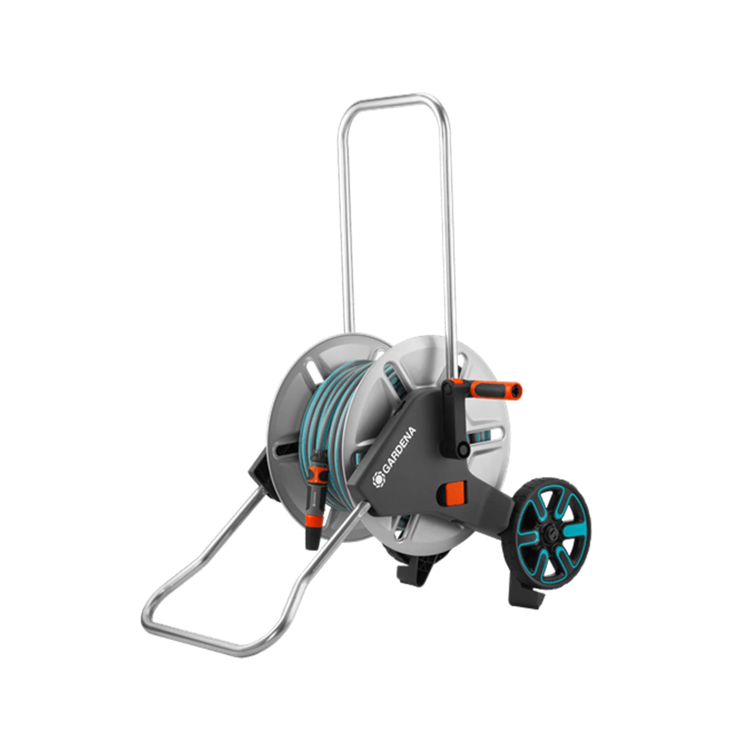 Gardena Slangenwagen metaal CleverRoll M set (20m) gemonteerd-image