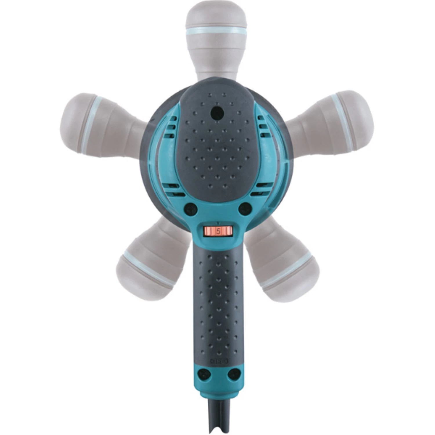 Makita BO5401 Ponceuse excentrique -125mm incl. set de 3 disques abrasifs (K80-K120-K180)-image