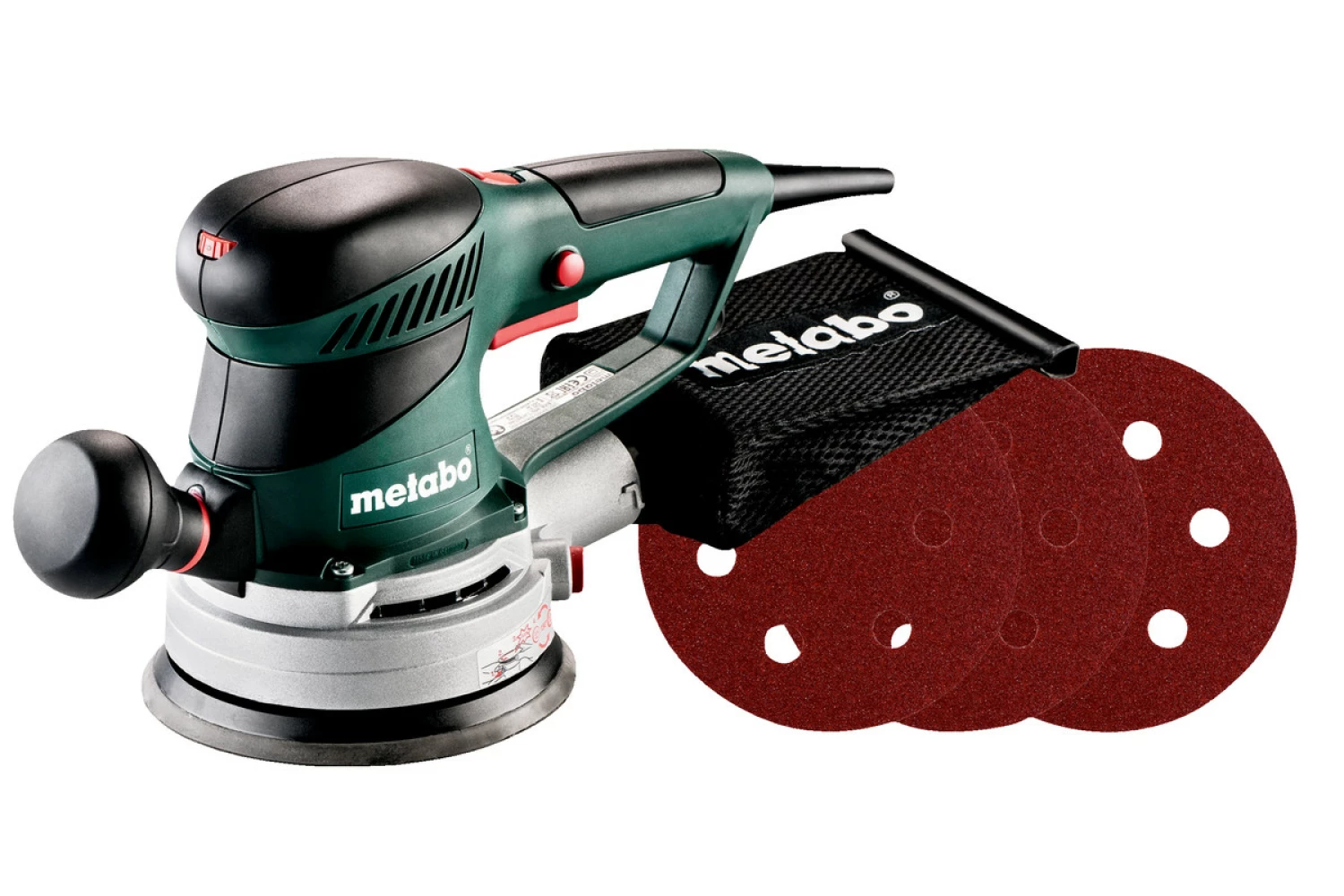 Metabo SXE 450 TurboTec Excentrische schuurmachine met schuurpapier - 350W - 150mm - variabel-image