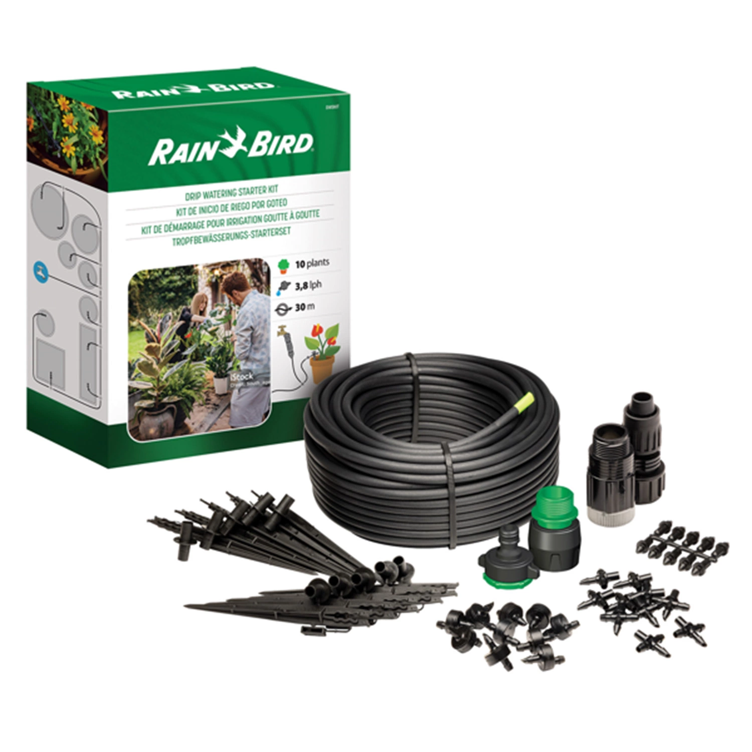 Rain Bird A51257 Kit d'arrosage goutte à goutte pour balcon-image
