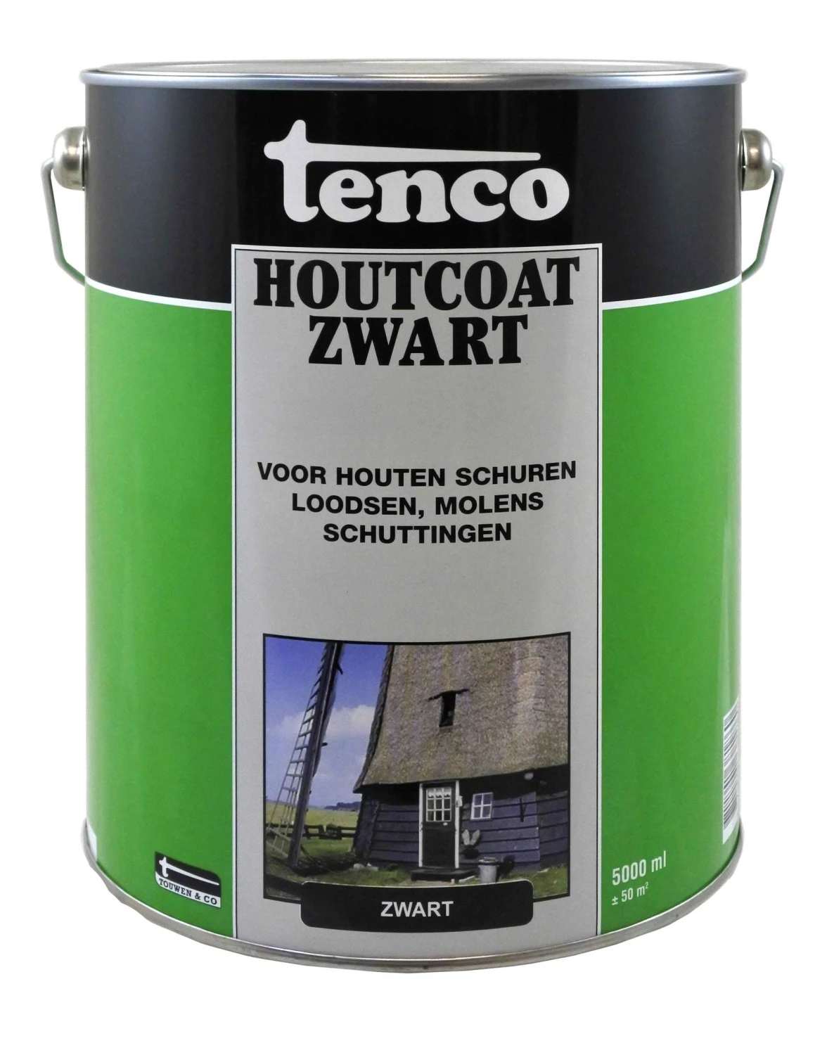 Tenco Houtcoat Teervrij - 5L - zwart-image