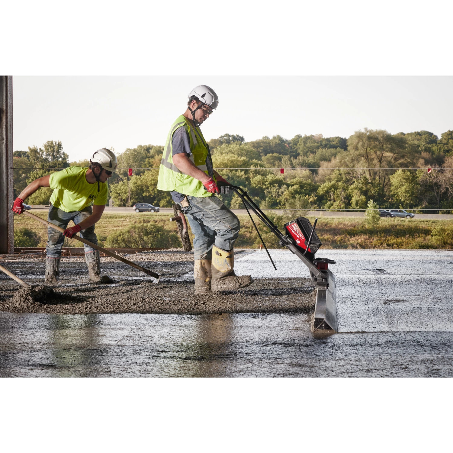 Milwaukee MXF PSC-0 MX Fuel accu beton trilspaan body-image