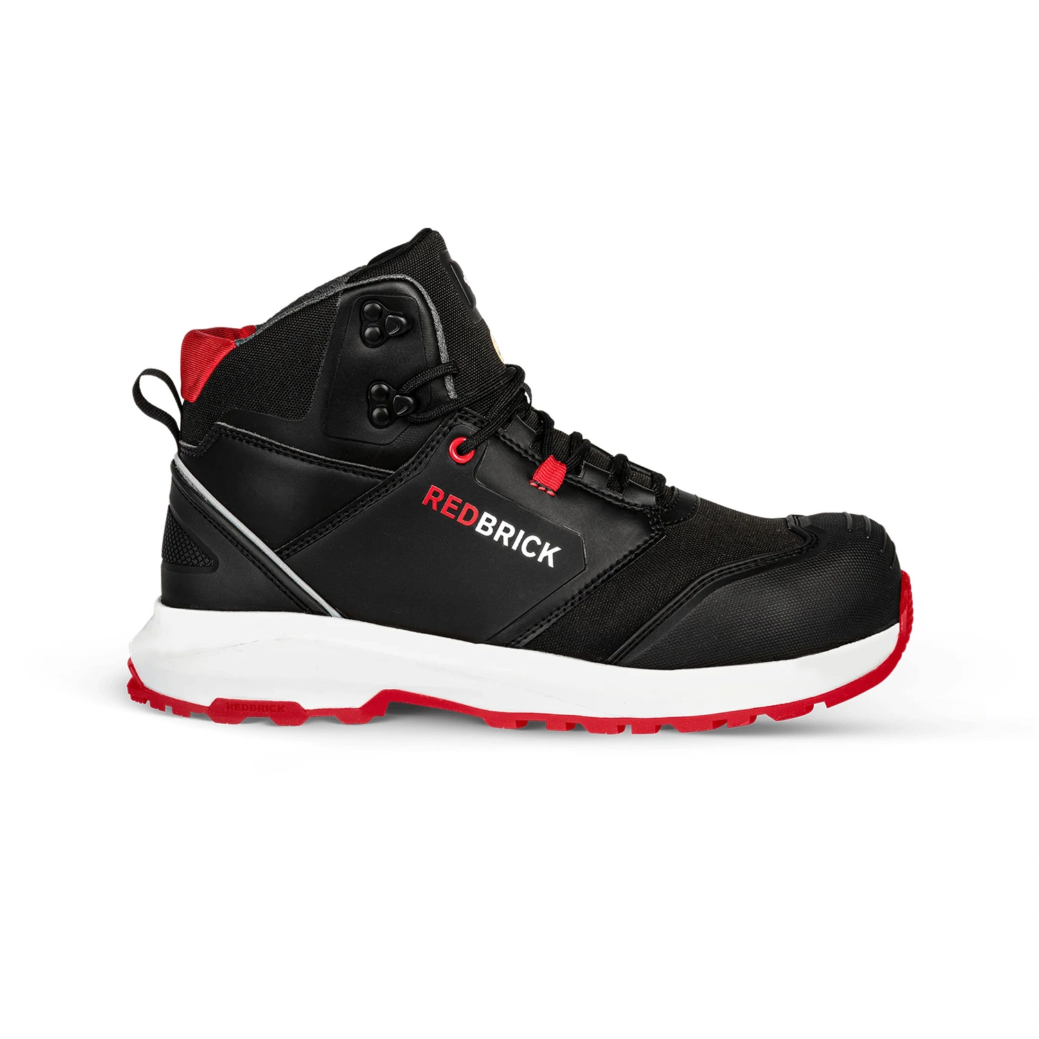 Redbrick Pulse Overnose Werkschoen - Zwart - Hoog