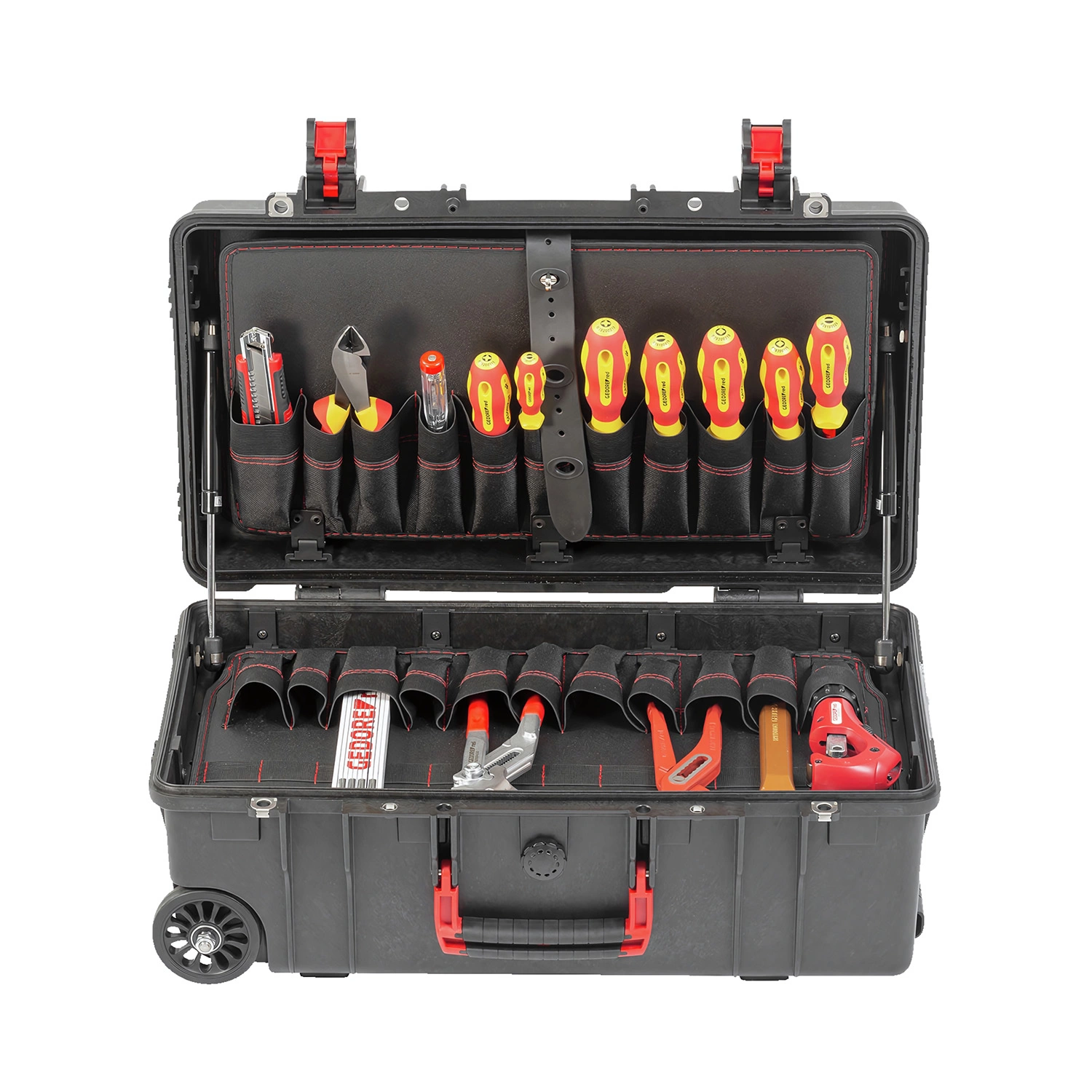 Gedore RED R21902072 Jeu d'outils de plomberie dans un chariot - 72 pièces-image