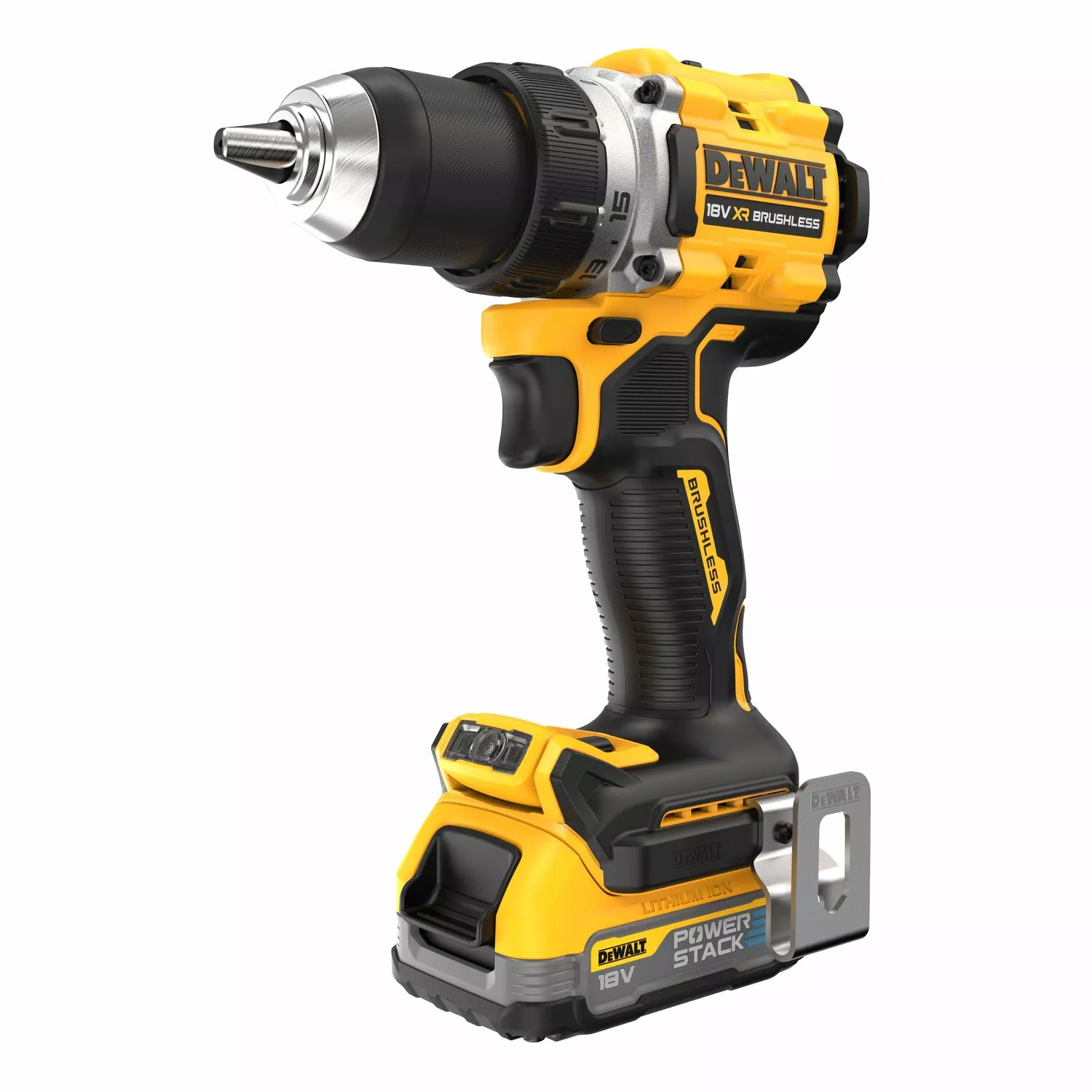 DeWALT DCD800E2T-QW 18V XR Li-ion Accu klopboormachine set (2x PowerStack) in TSTAK koffer-image