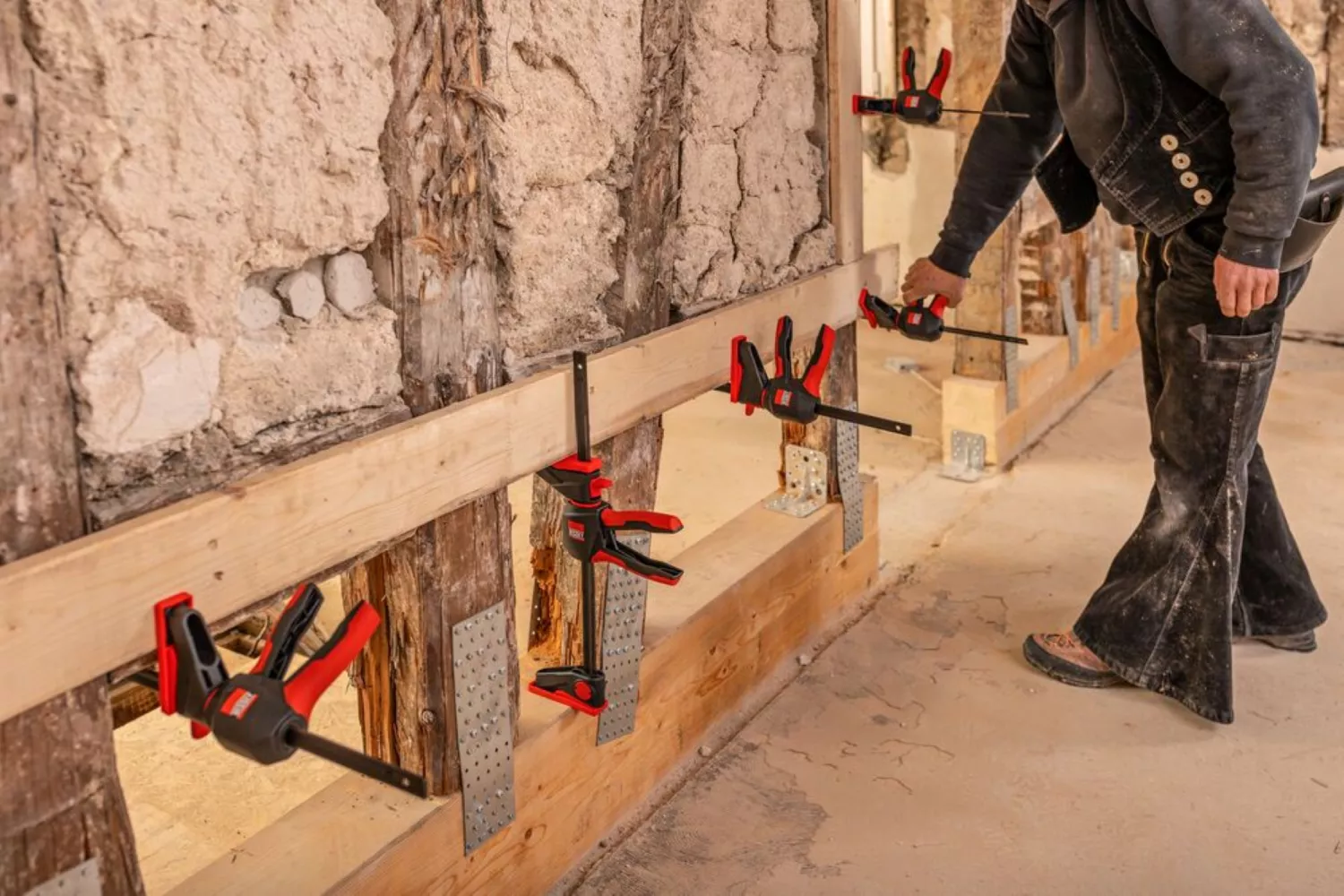 Bessey EZ360S-11SET Eenhands Bessey Lijmtangenset - 110 x 40mm-image