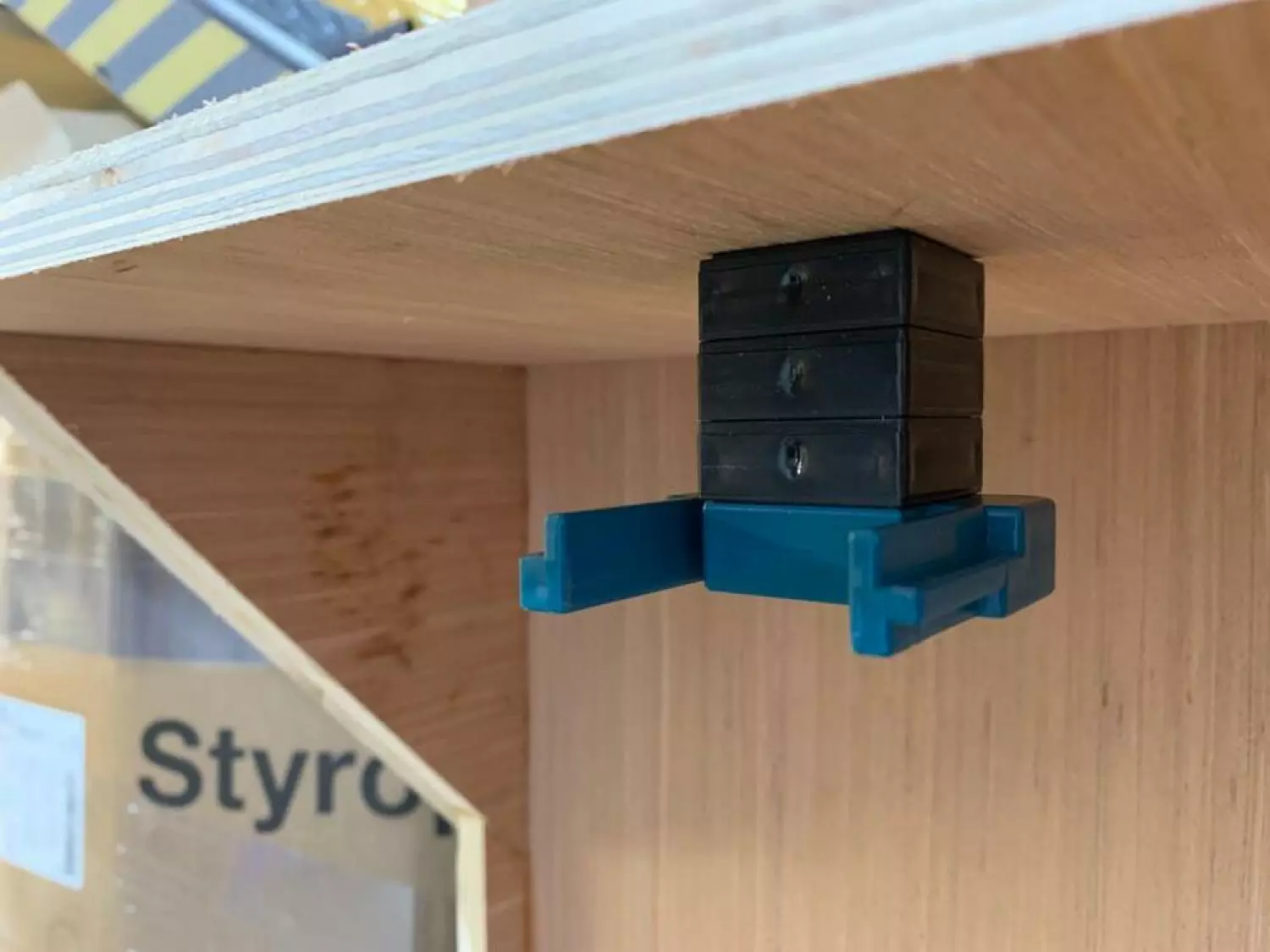 StealthMounts TMSPACE-BLK-6 Blocs d'écartement pour support d'outils - 12 mm - universel - noir - 6 pièces-image