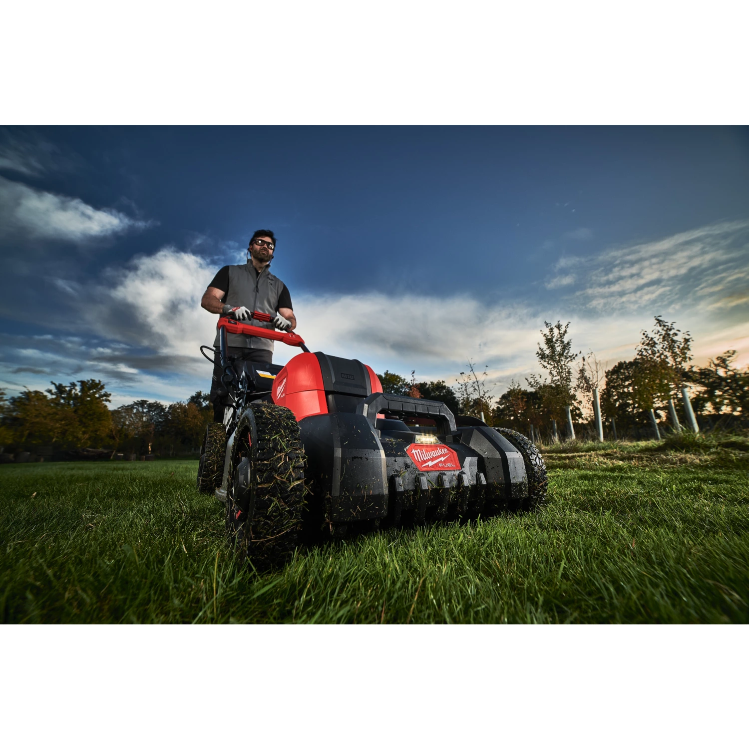 Milwaukee M18 F2LM46-0 grasmaaier (2x18v) - 46cm-image
