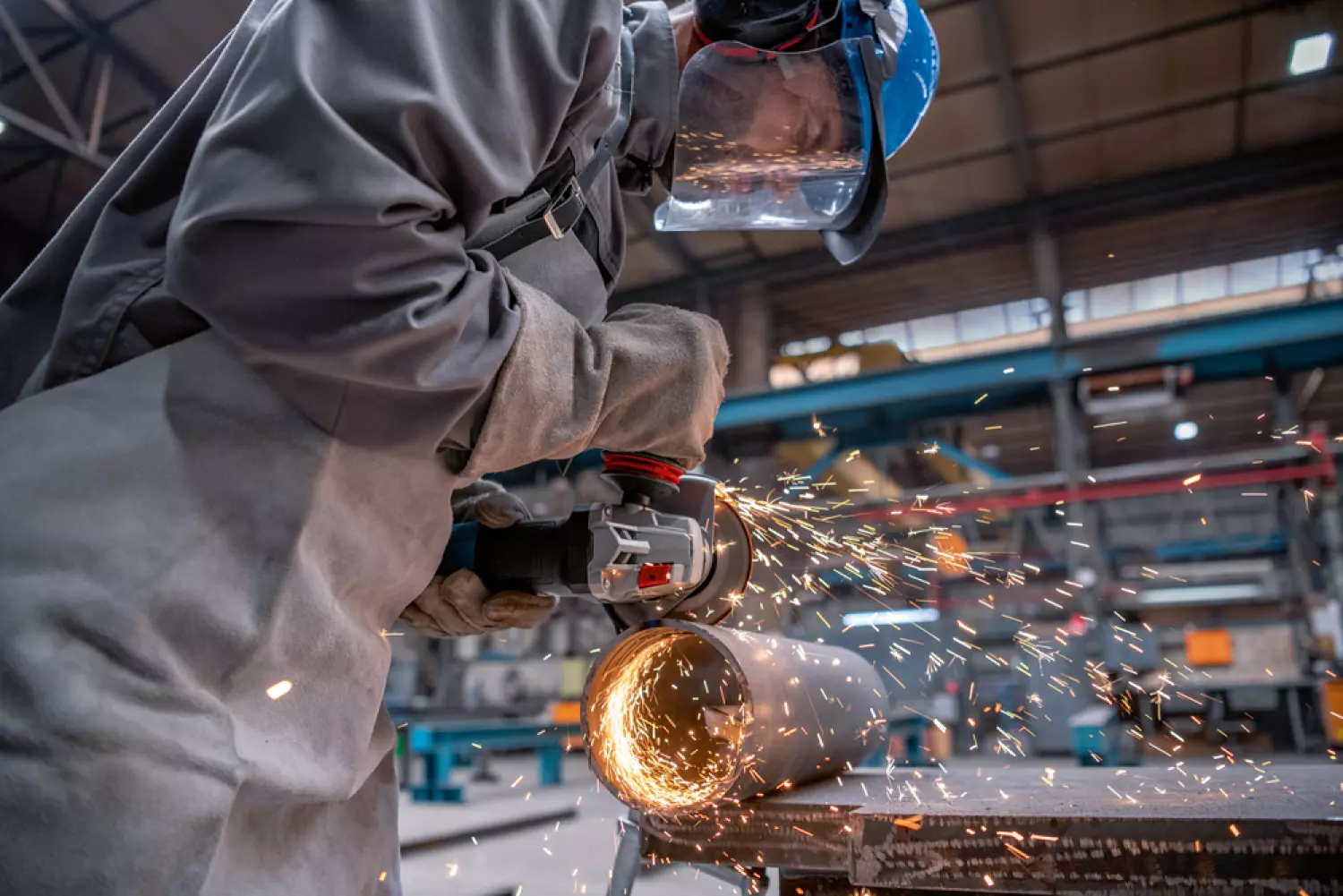 Bosch GWS 17-125 PSB Haakse slijper - 1700W - 125mm -variabel - soft start-image