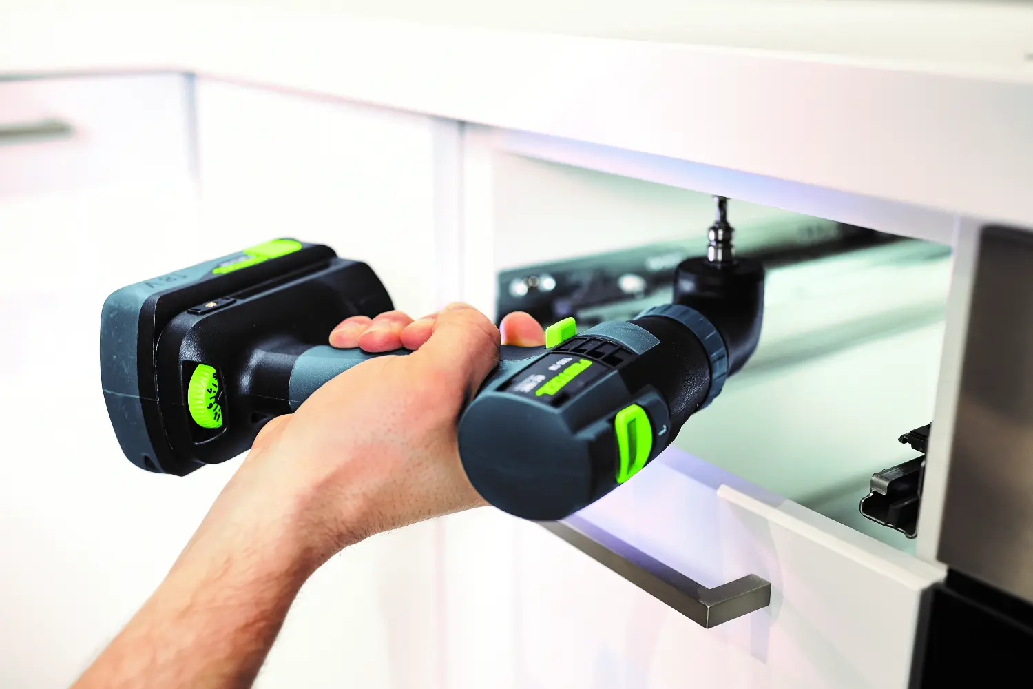 Festool 579347 TXS 18 TBX4,0 I-Plus 18V Li-ion accu schroefboormachine set (2 x 4,0Ah) in systainer
