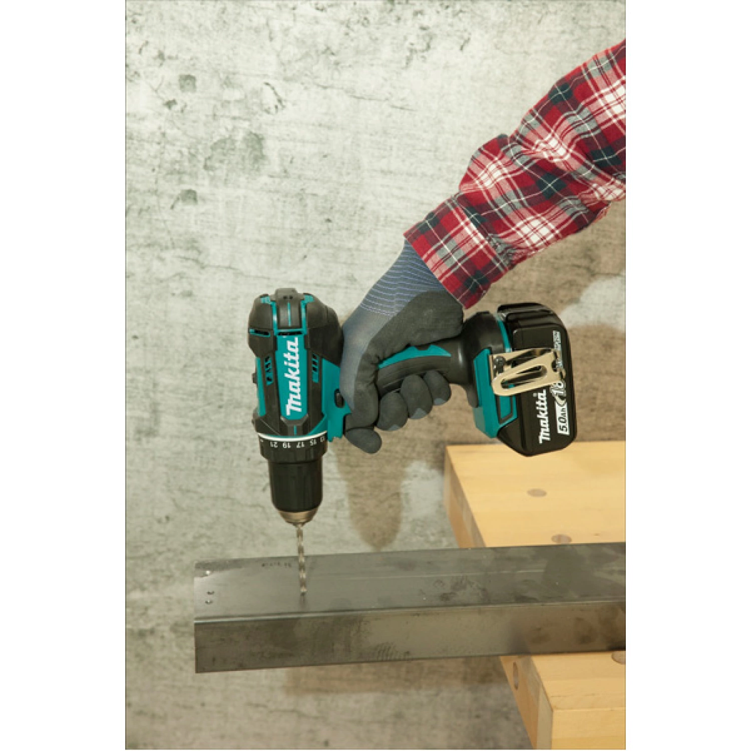 Makita DDF482RFJ Perceuse visseuse sans-fil - 18V Li-ion - 2 batteries 3,0 ah - MAKPAC - 62 Nm-image