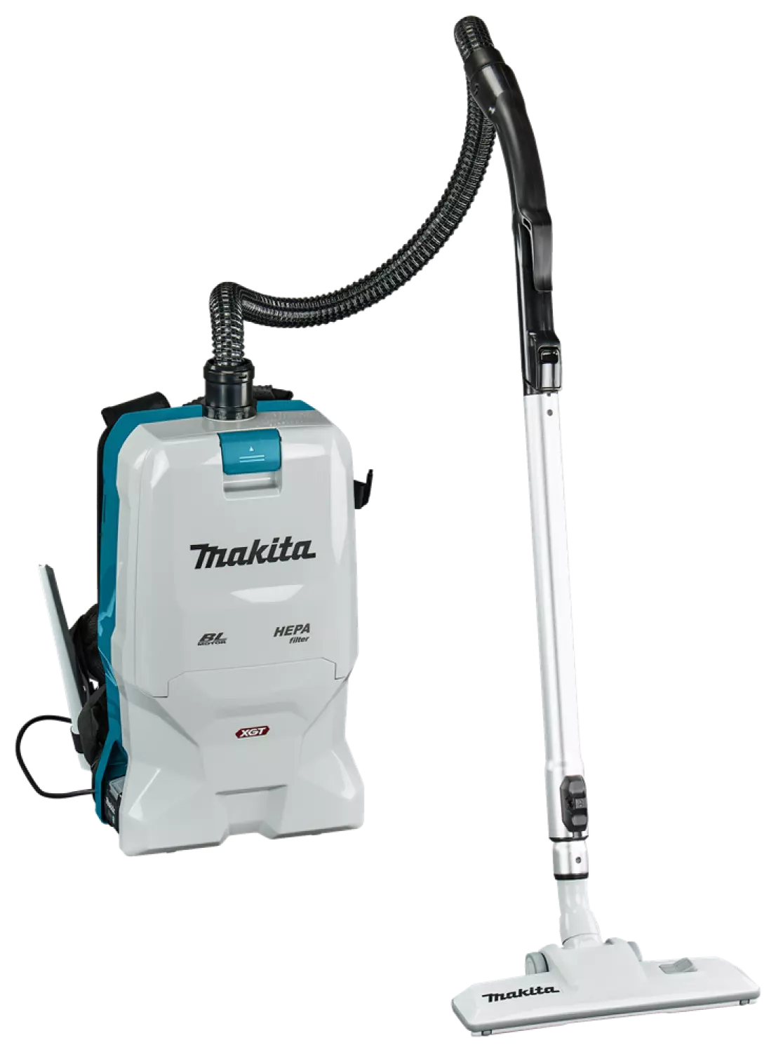 Makita VC011GM2NL1 XGT 40V Max Li-Ion Aspirateur à dos sans fil Set (2x 4.0Ah) - 200mbar-image