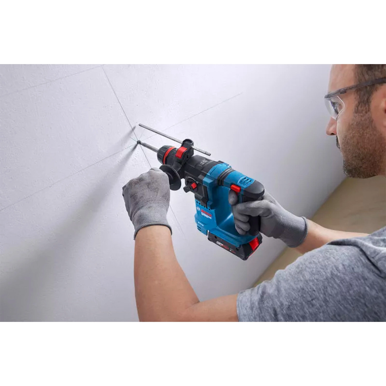 Bosch GBH 18V-18 X SDS-plus batterie ONECHUCK marteau perforateur dans L-Boxx - 1,5 J-image