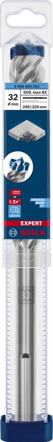 Bosch 2608900254 EXPERT Hamerboor SDS Max-8X - 32x200x320mm-image