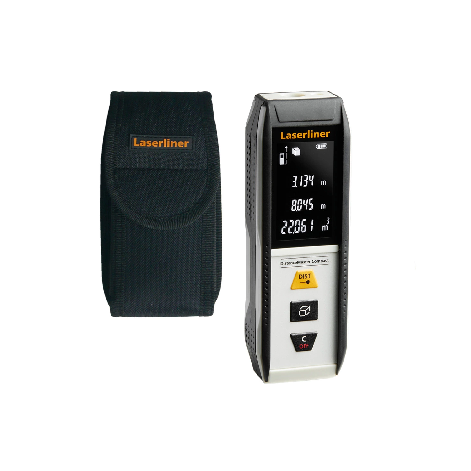 Laserliner DistanceMaster Compact 30 Afstandsmeter in tas - 30m - rood-image