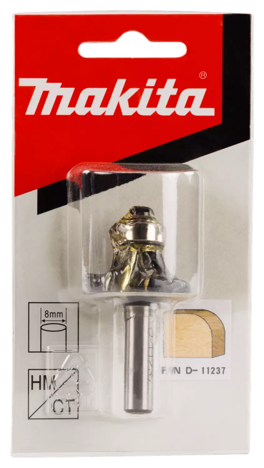 Makita D-111237 Fraise à arrondir R8 S8-image