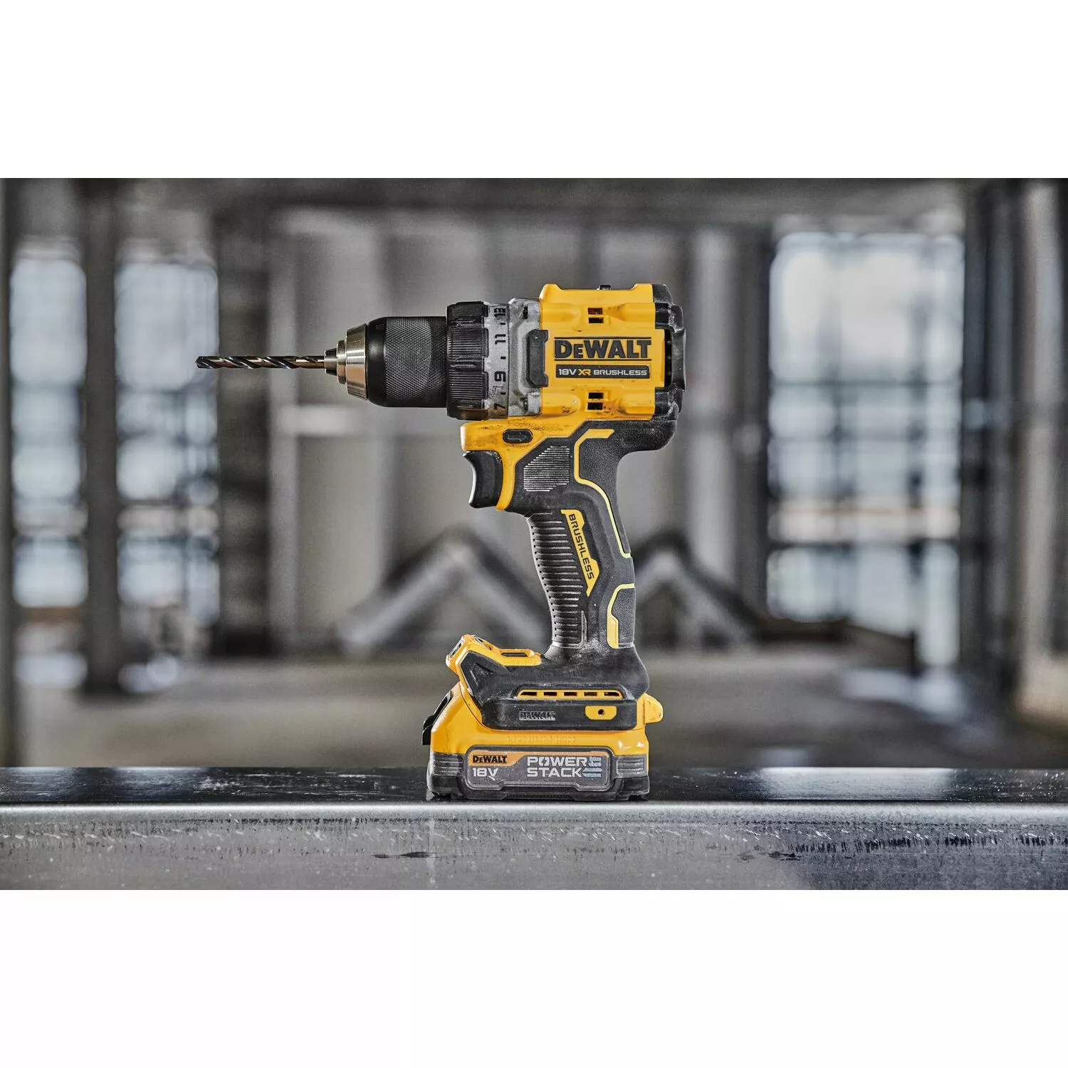 DeWALT DCD800E2T-QW 18V XR Li-ion Accu klopboormachine set (2x PowerStack) in TSTAK koffer-image