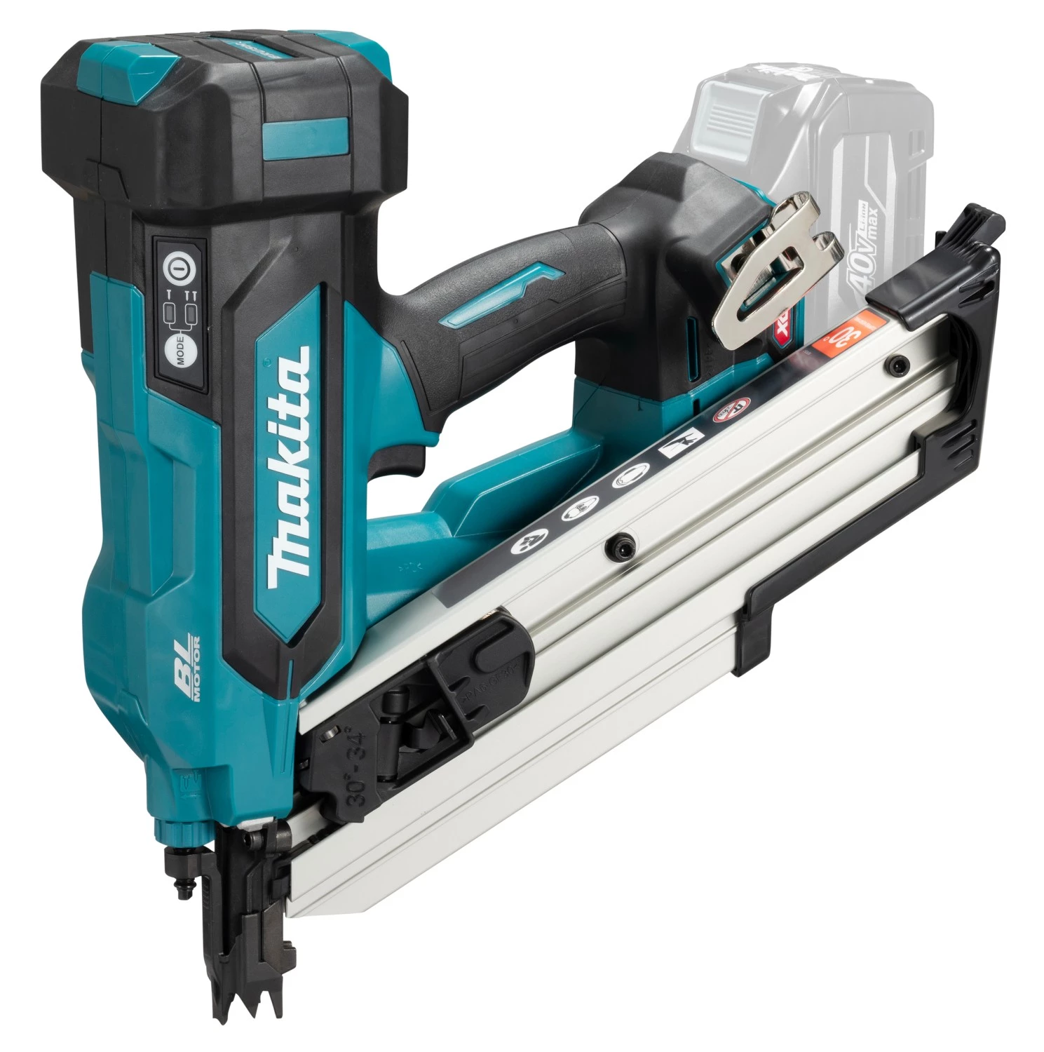Makita BN001GZ XGT 40V Max Li-ion Accu constructie tacker body in koffer - D-kop-image