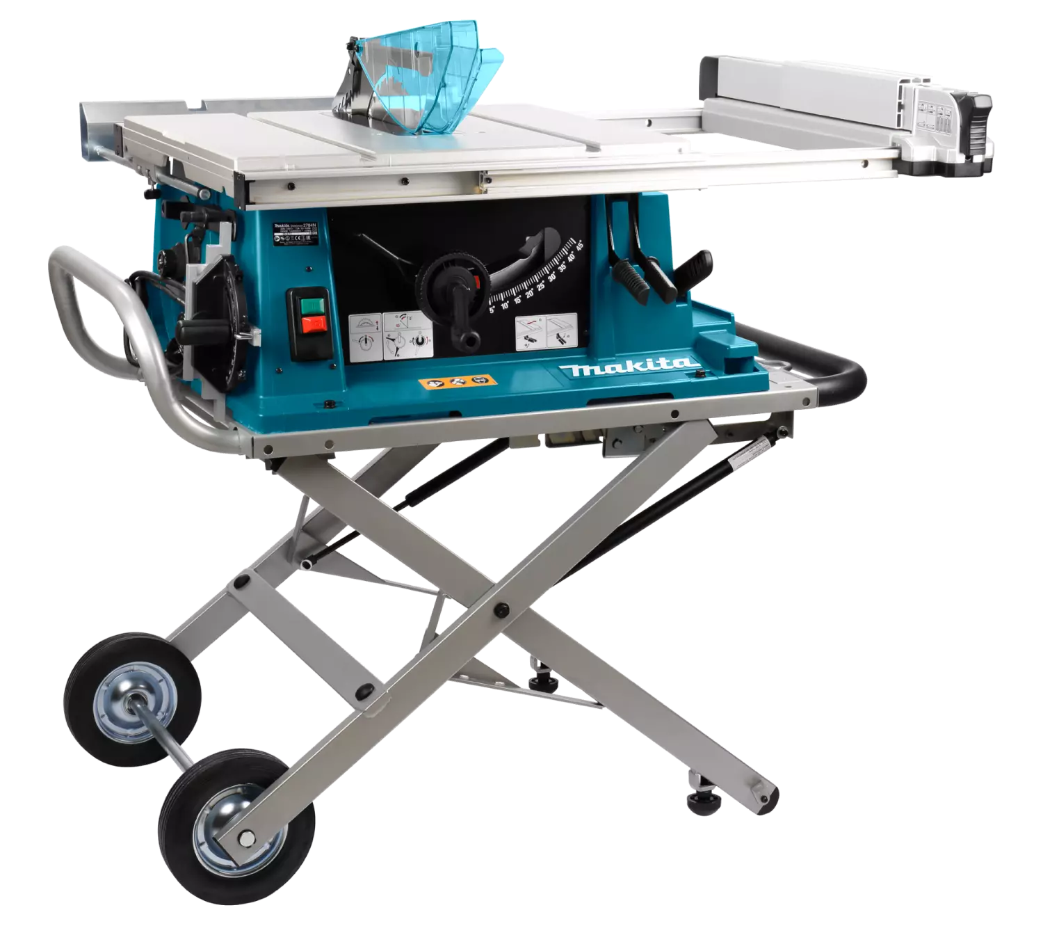 Makita 2704NX1 230V Tafelzaag met onderstel - 1650W - 260 x 30mm-image