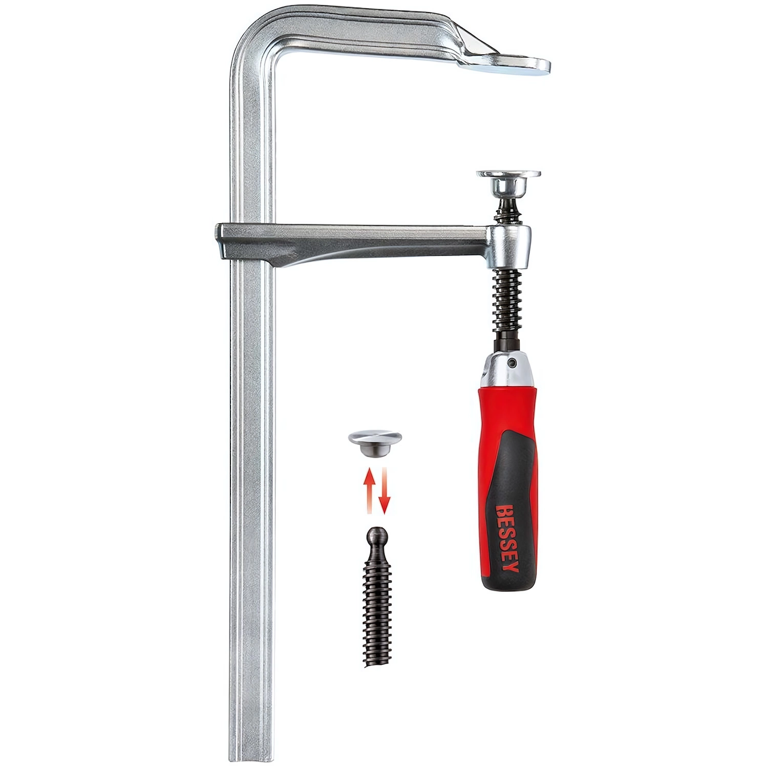 Bessey GZ40-12KG Lijmtang - Geheel Staal - 400 x 120mm - klapgreep-image