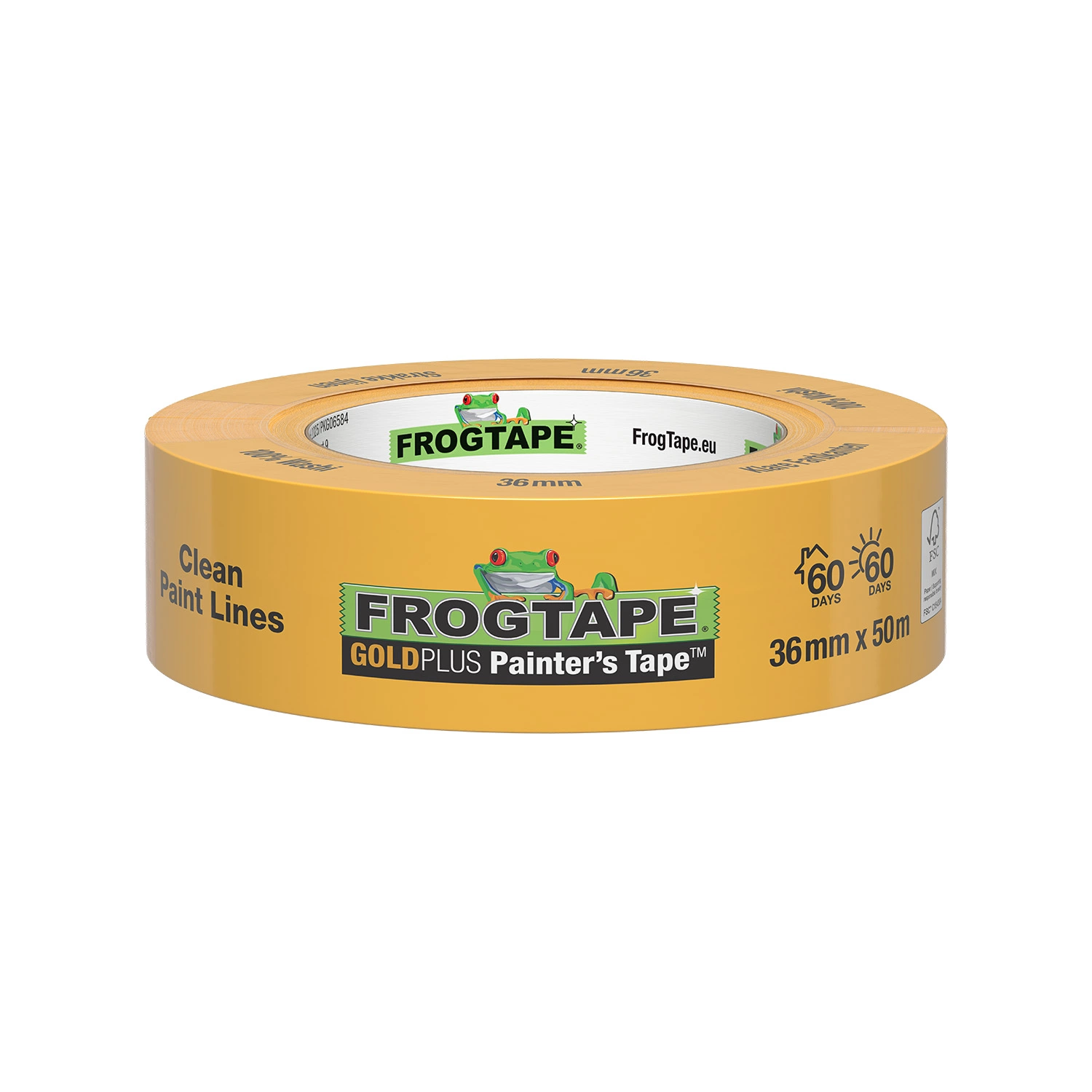 FrogTape GoldPlus Ruban de masquage 36 mm x 50 m
