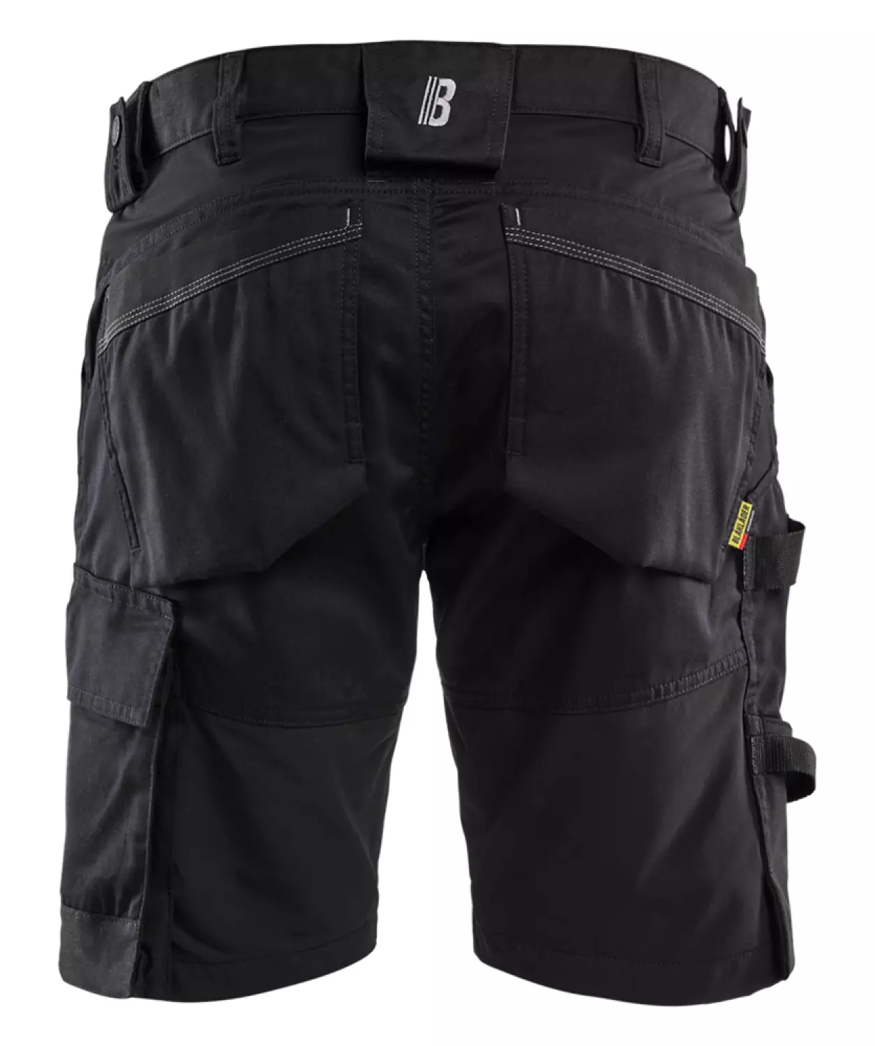 Blåkläder 1753 2-weg stretch Werkshort - Zwart - Maat 64-image