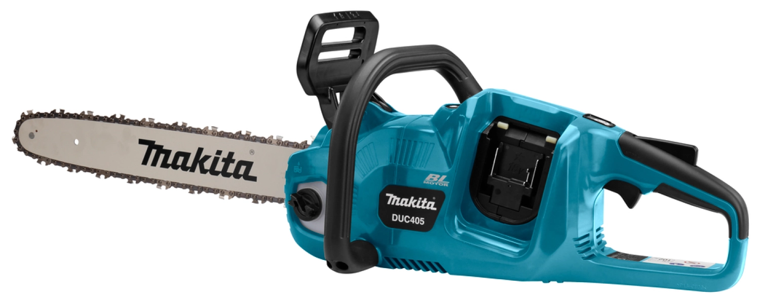 Tronçonneuse sans-fil Makita DUC405PT4J - 2 x 18V Li-ion - 4 batteries 5,0 ah - Mbox - 40 cm-image