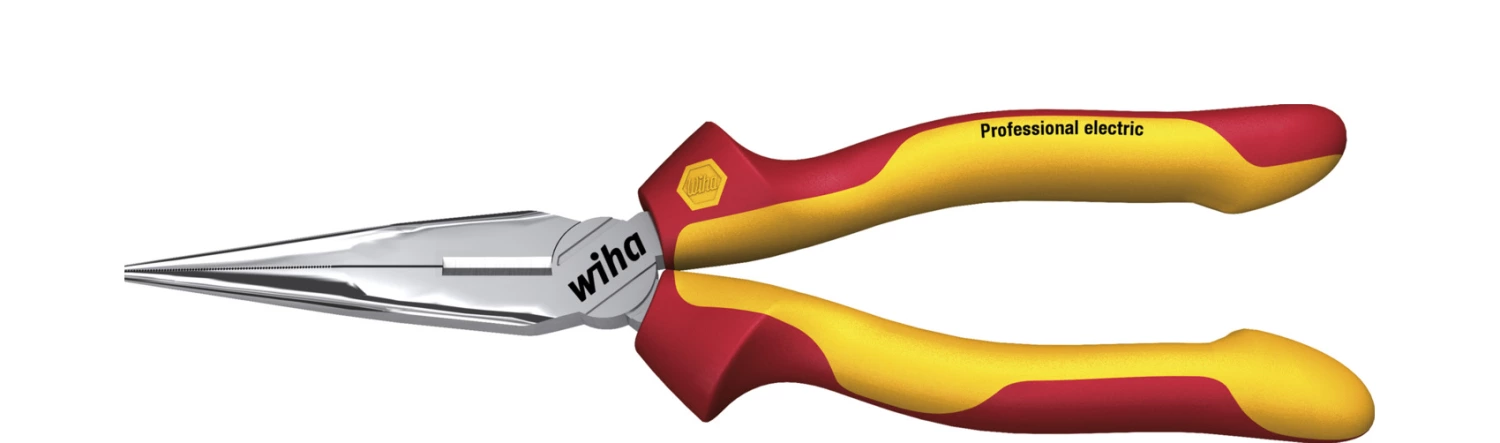 Wiha Z05016006SB Punttang Professional electric met snijvlak rechte vorm in blister (27422) 160 mm-image