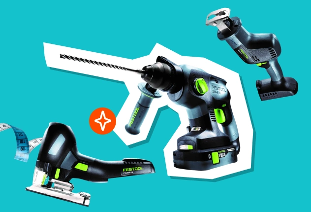 Nieuwste Festool tools.