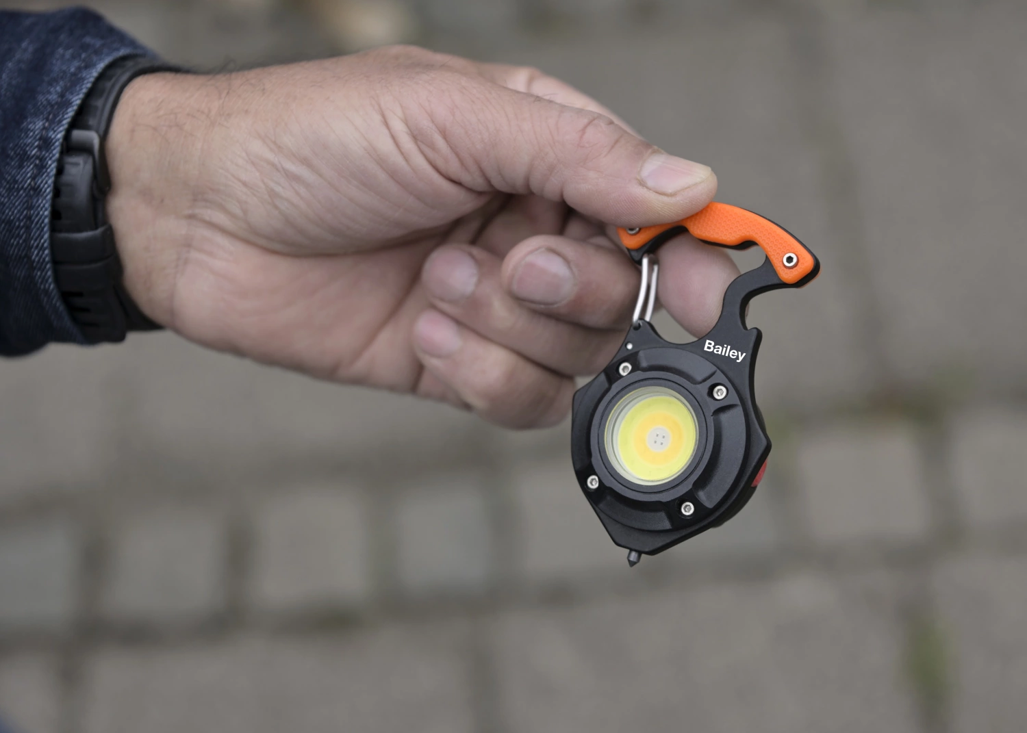 Bailey RoBust LED Keyring 5 W 500 lm Blanc + Rouge IP44 5 V-image